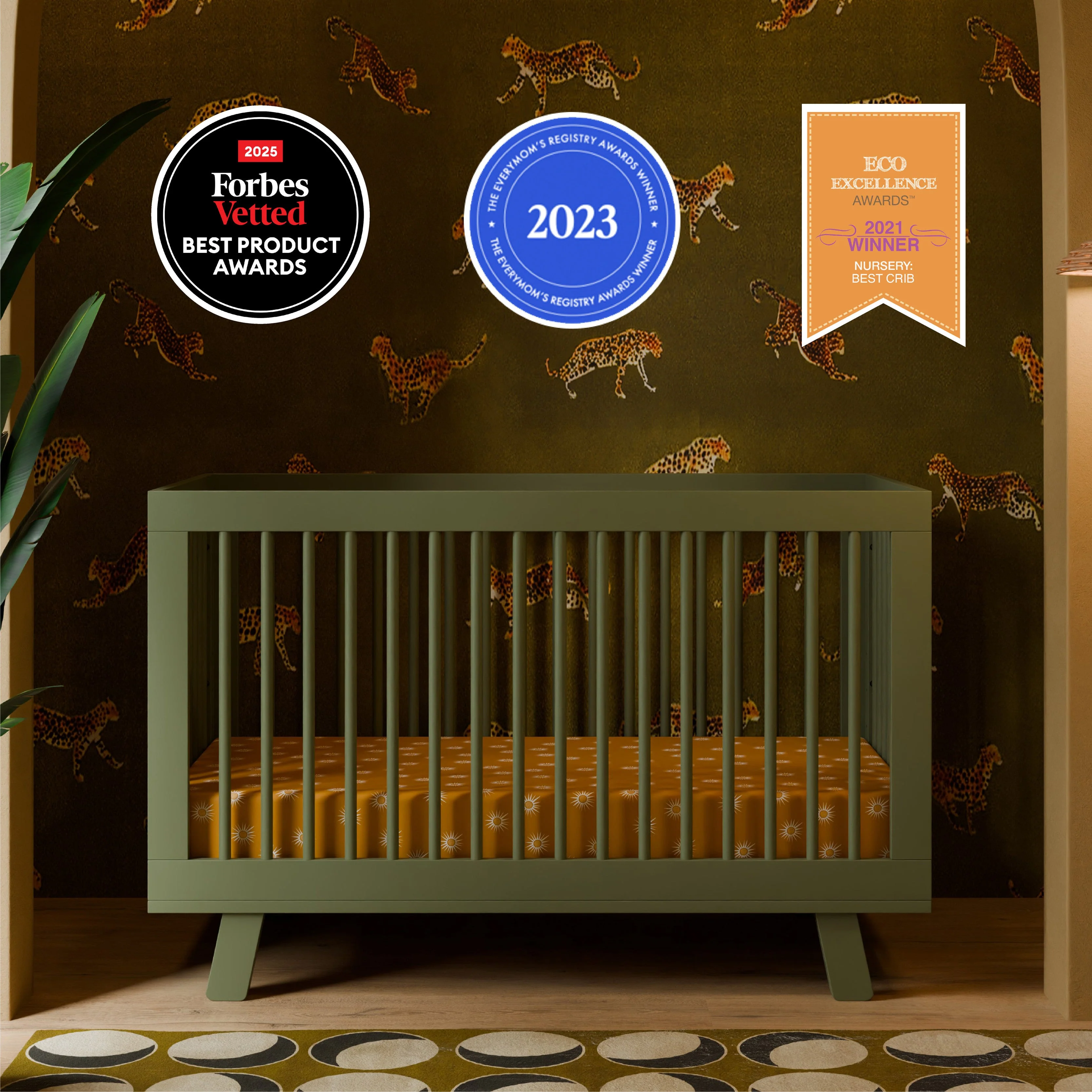 Babyletto Hudson 3-in-1 Convertible Crib with Toddler Bed Conversion Kit - Image 31