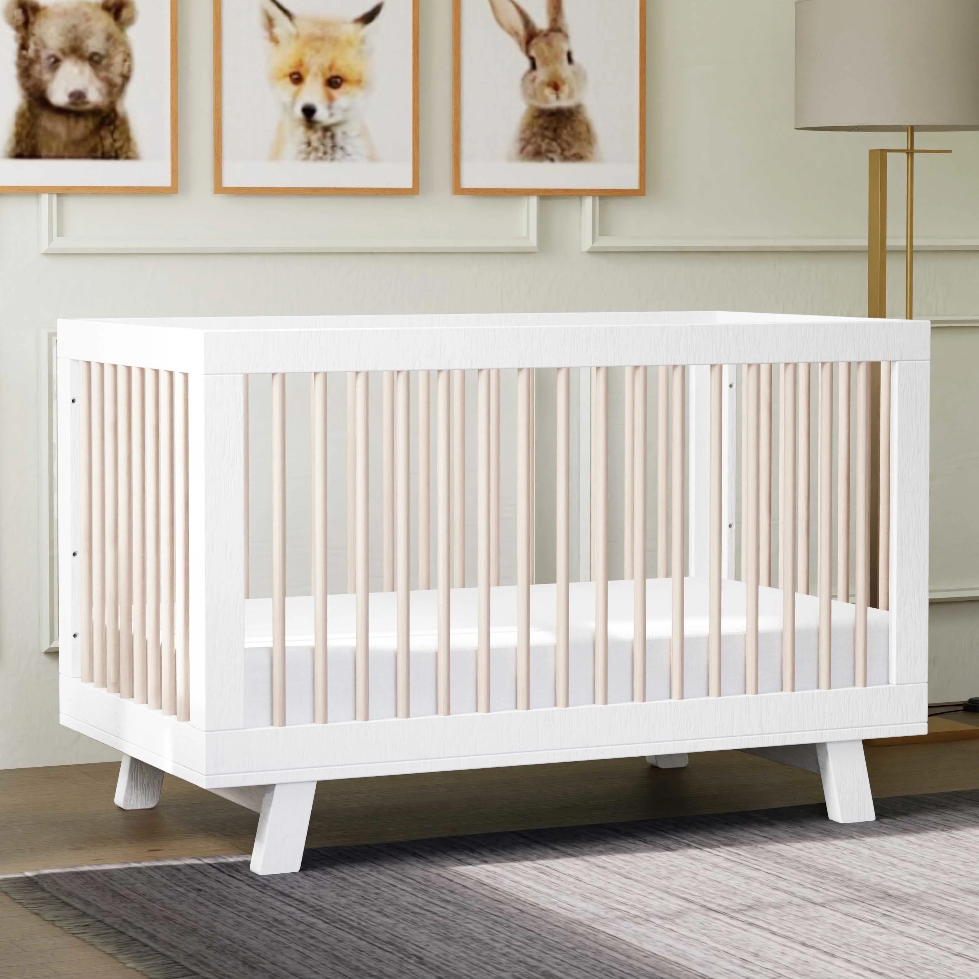 Babyletto Hudson 3-in-1 Convertible Crib with Toddler Bed Conversion Kit - Image 58
