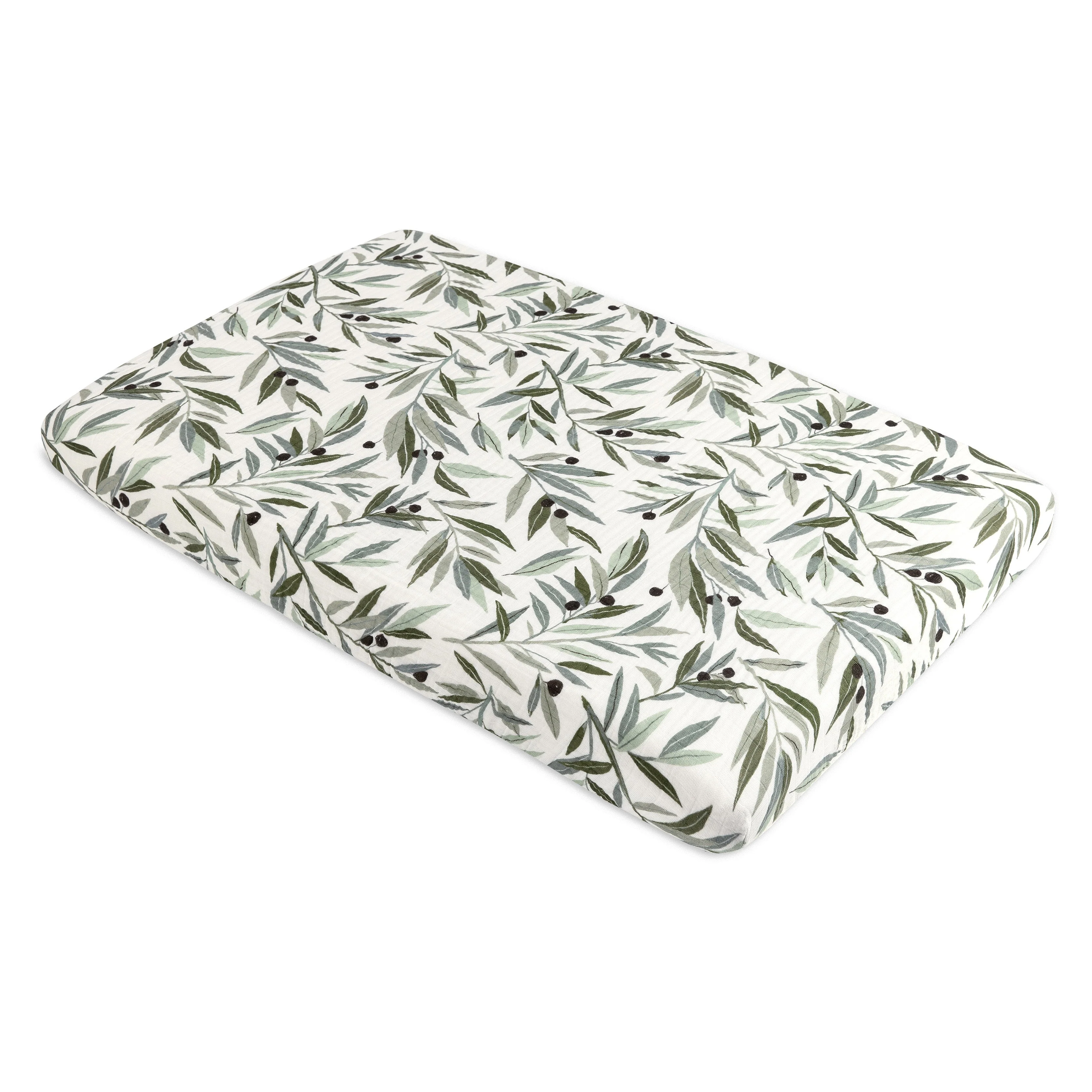 Babyletto Mini Crib Sheet in GOTS Certified Organic Muslin Cotton - Image 11