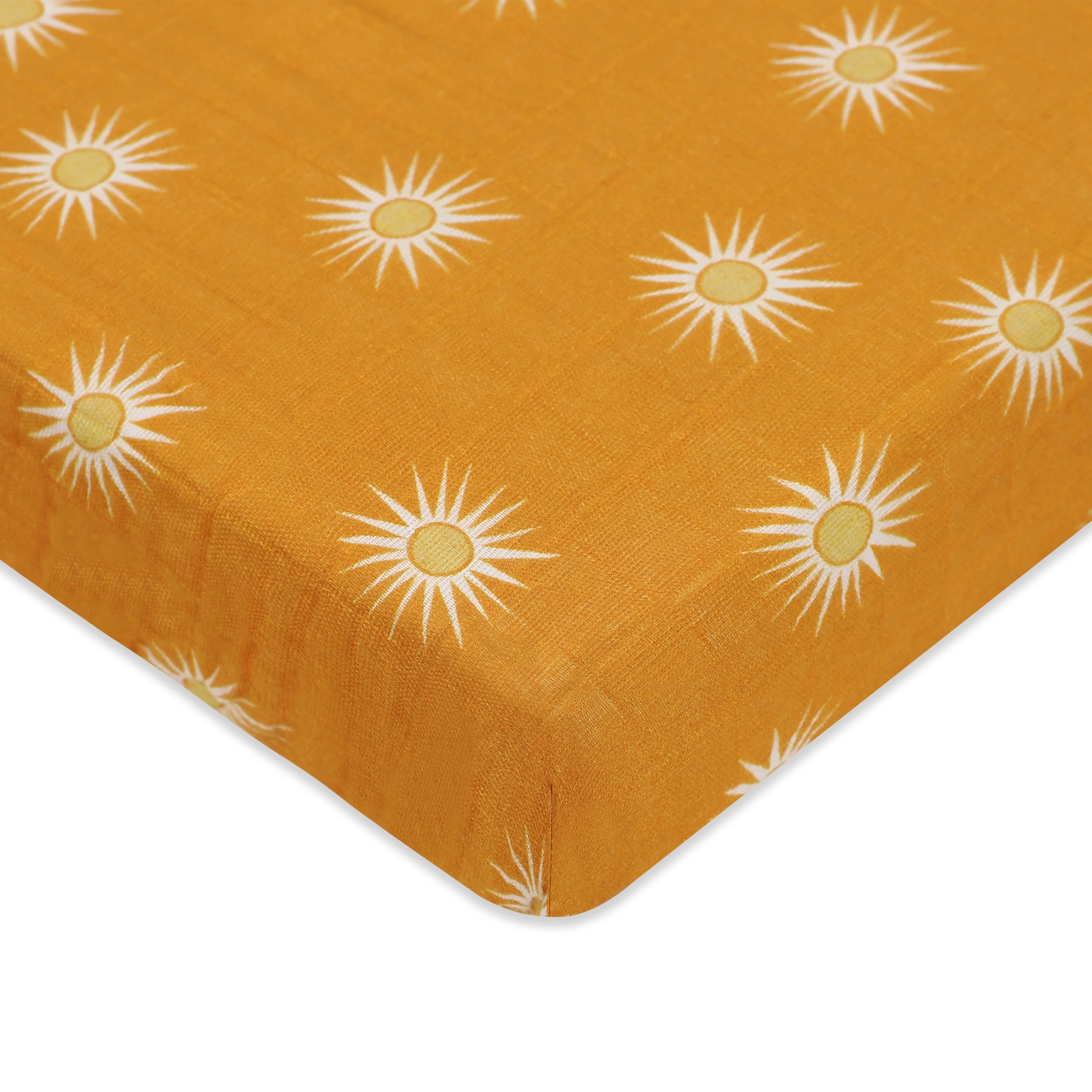 Babyletto Mini Crib Sheet in GOTS Certified Organic Muslin Cotton - Image 38