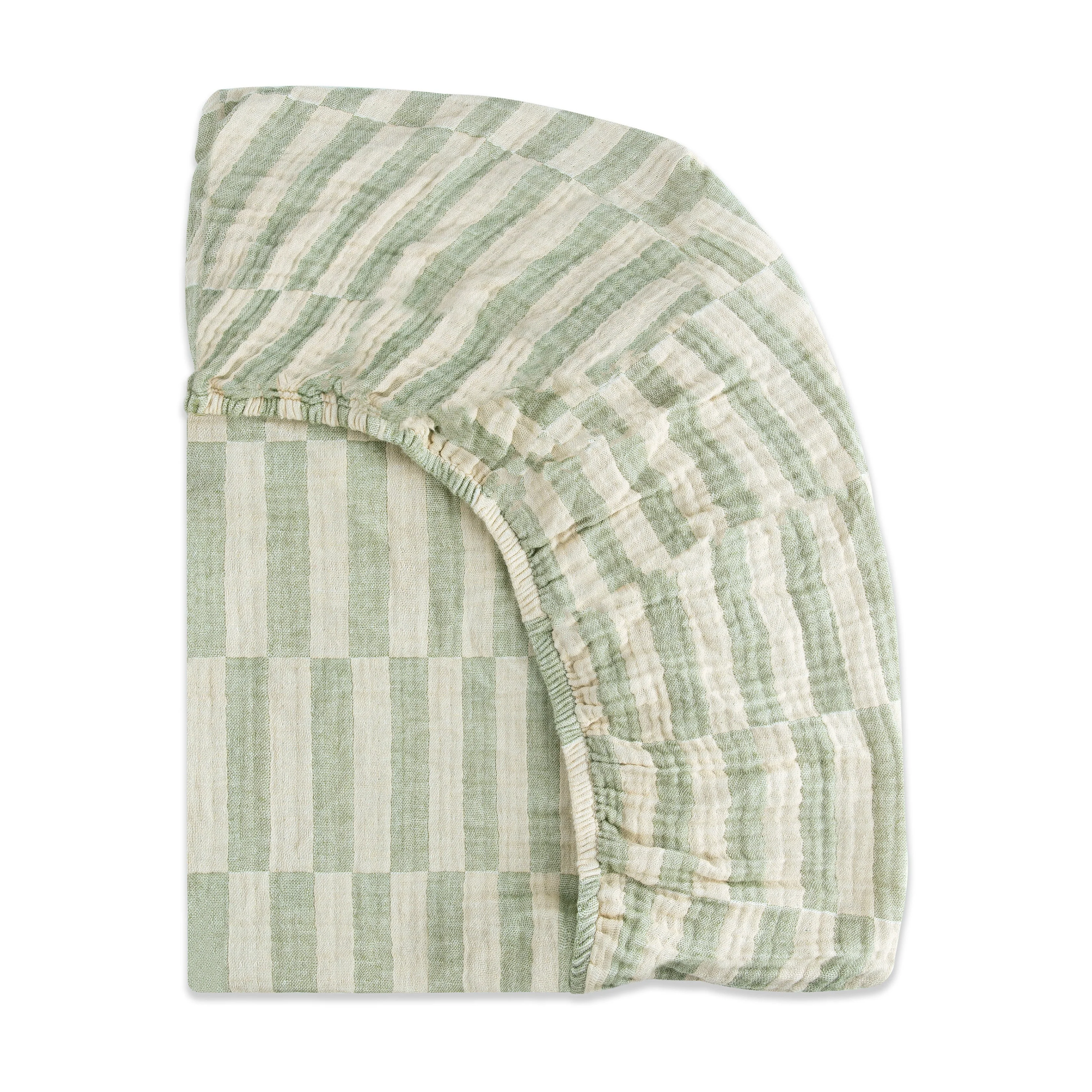 Babyletto Mini Crib Sheet in GOTS Certified Organic Muslin Cotton - Image 53