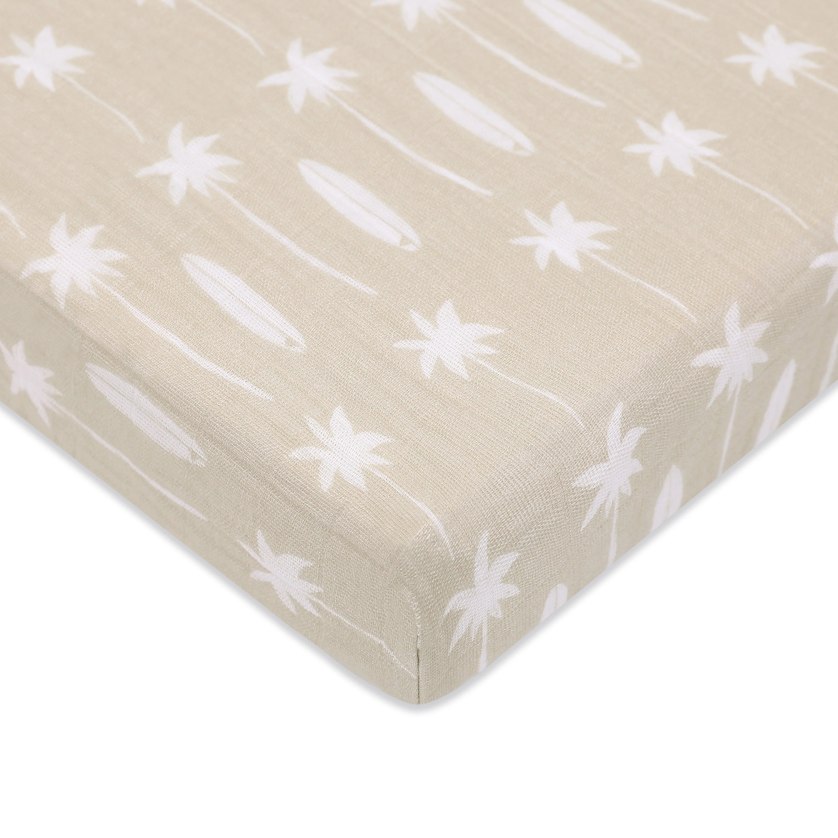 Babyletto Mini Crib Sheet in GOTS Certified Organic Muslin Cotton - Image 57