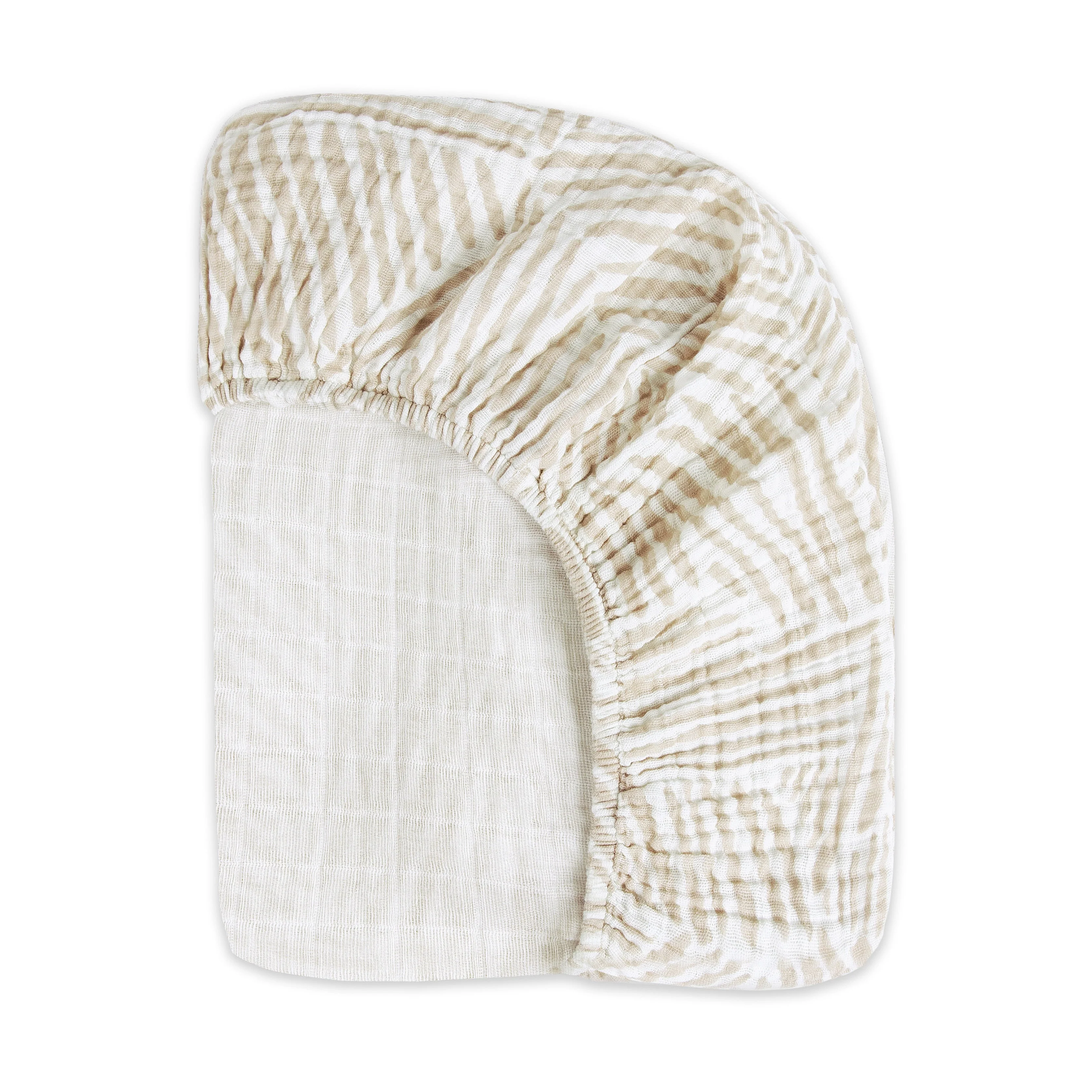 Babyletto Mini Crib Sheet in GOTS Certified Organic Muslin Cotton - Image 67