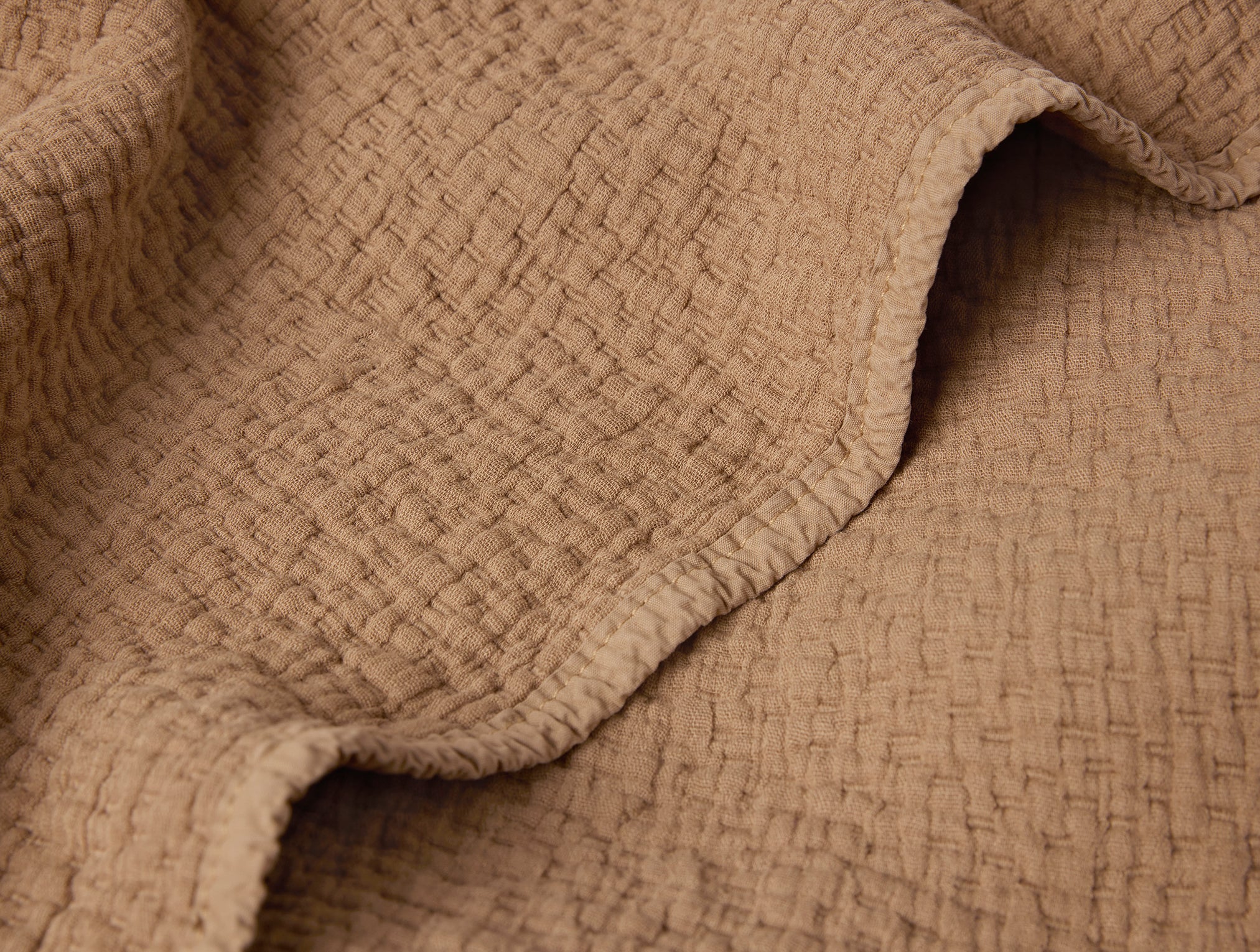 Coyuchi Cascade Organic Matelasse Blanket - Image 5