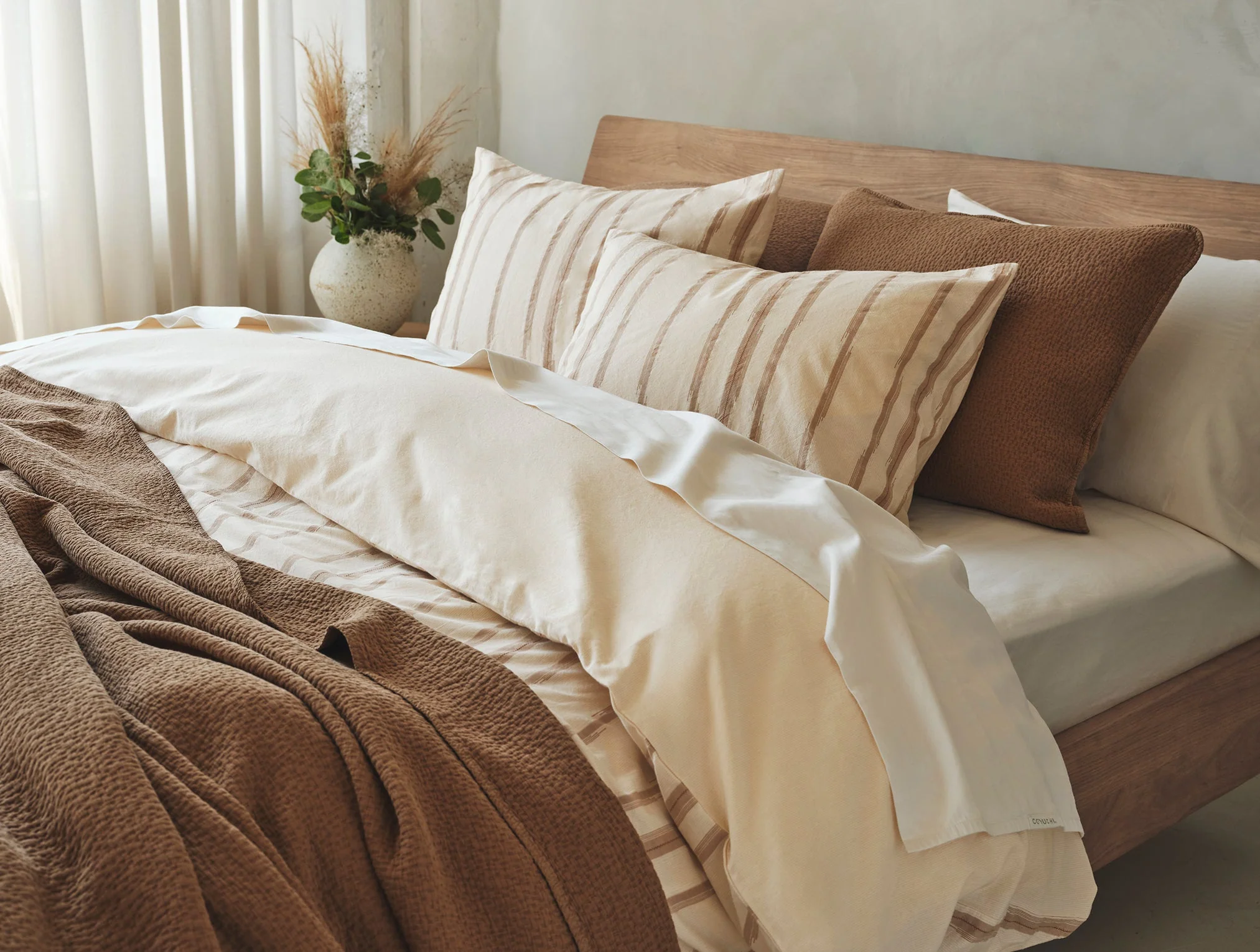 Coyuchi Cazadero Stripe Organic Sham - Image 2