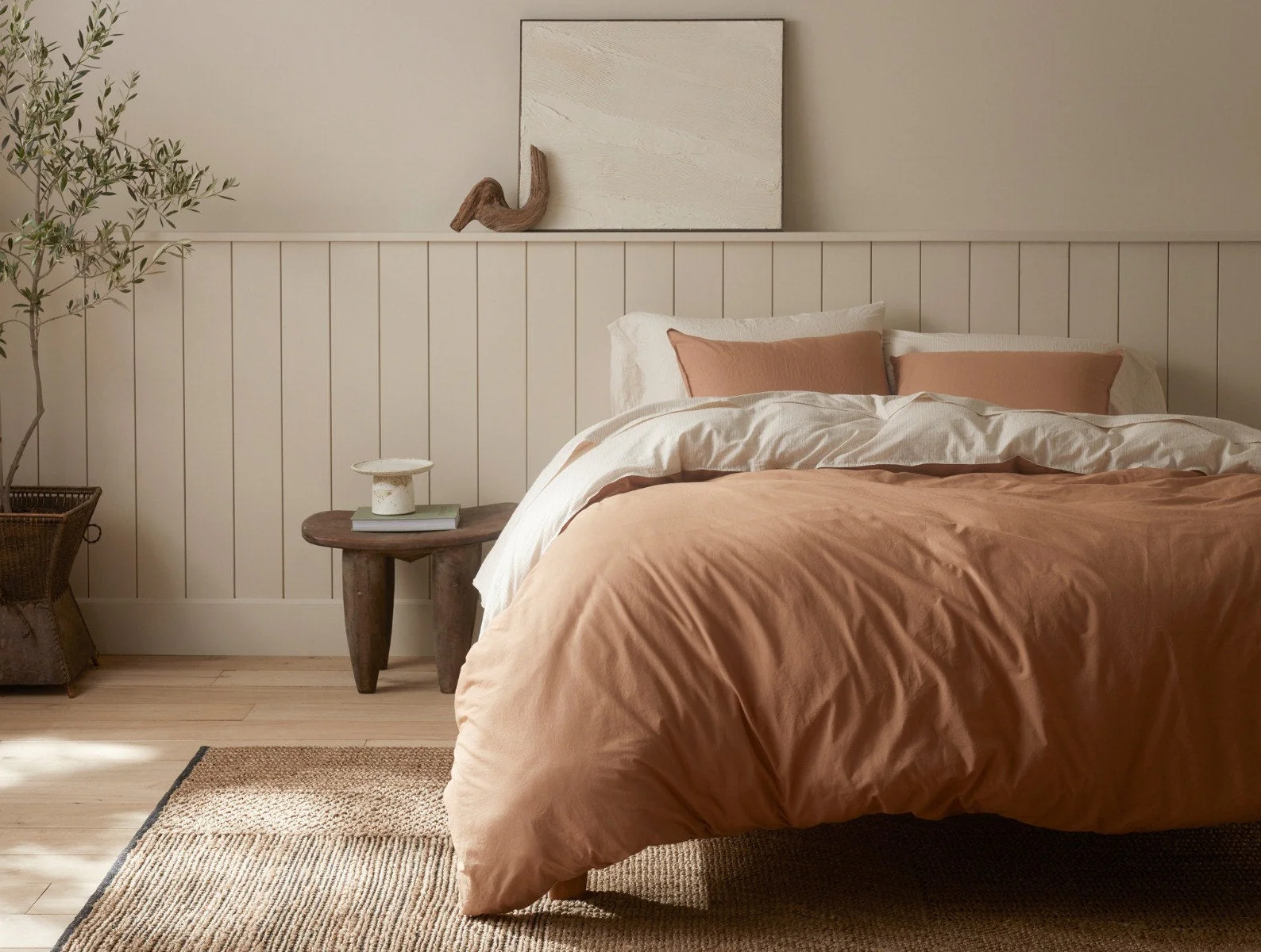 Coyuchi Organic Crinkled Percale™ Duvet Cover - Image 2