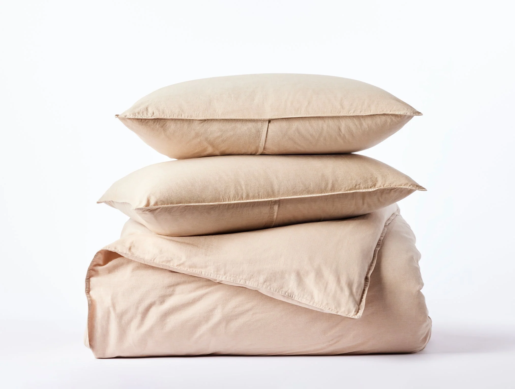 Coyuchi Organic Crinkled Percale™ Duvet Set