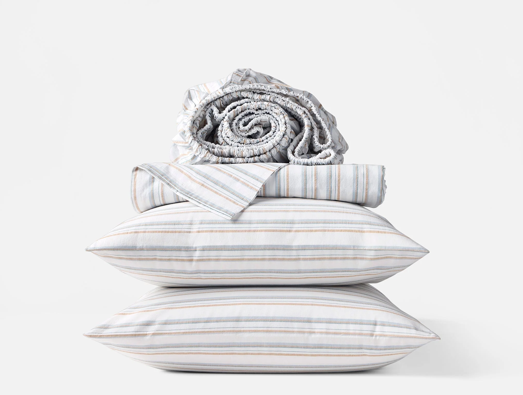 Coyuchi Organic Crinkled Percale™ Sheet Set