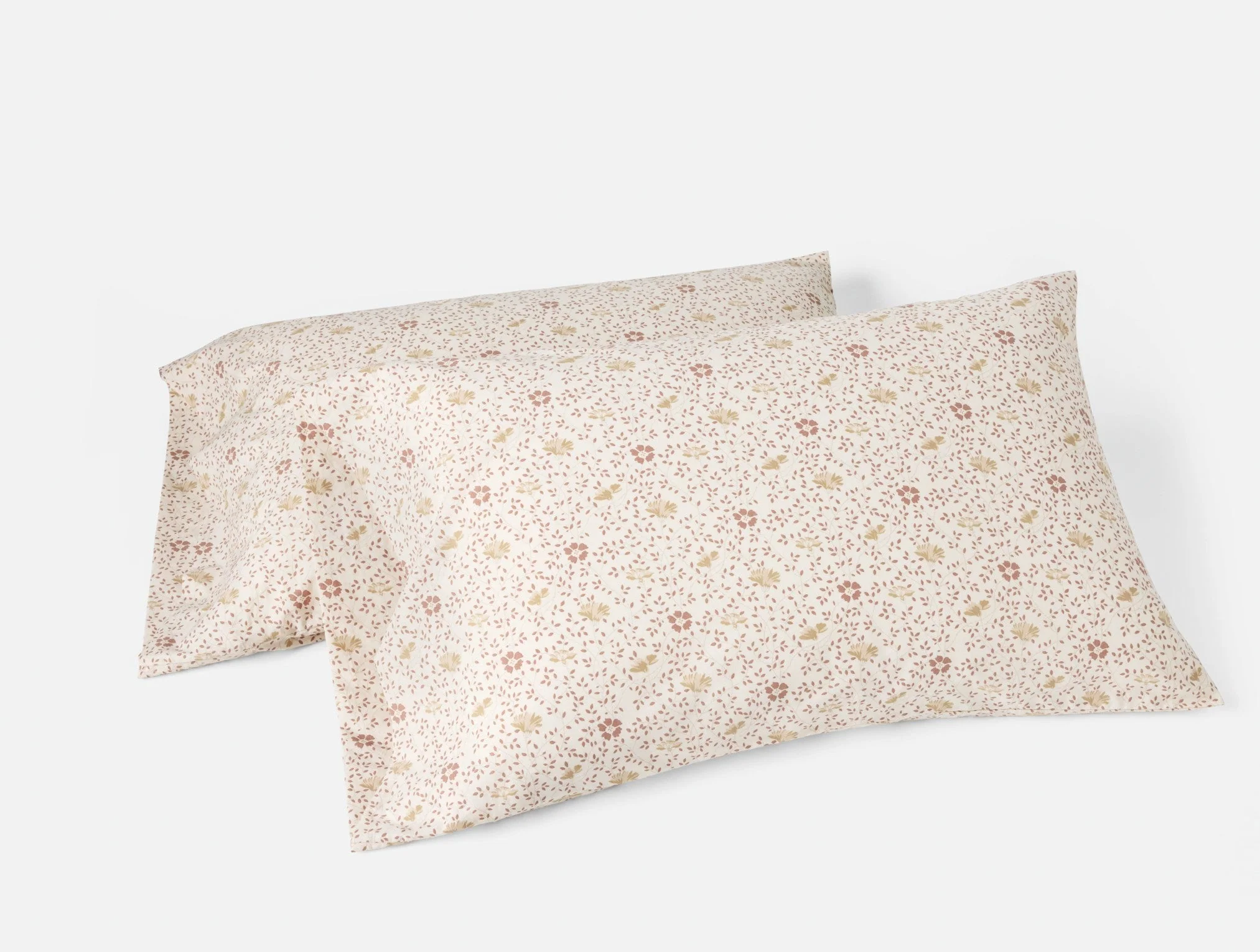 Coyuchi Organic Print Percale Pillowcases