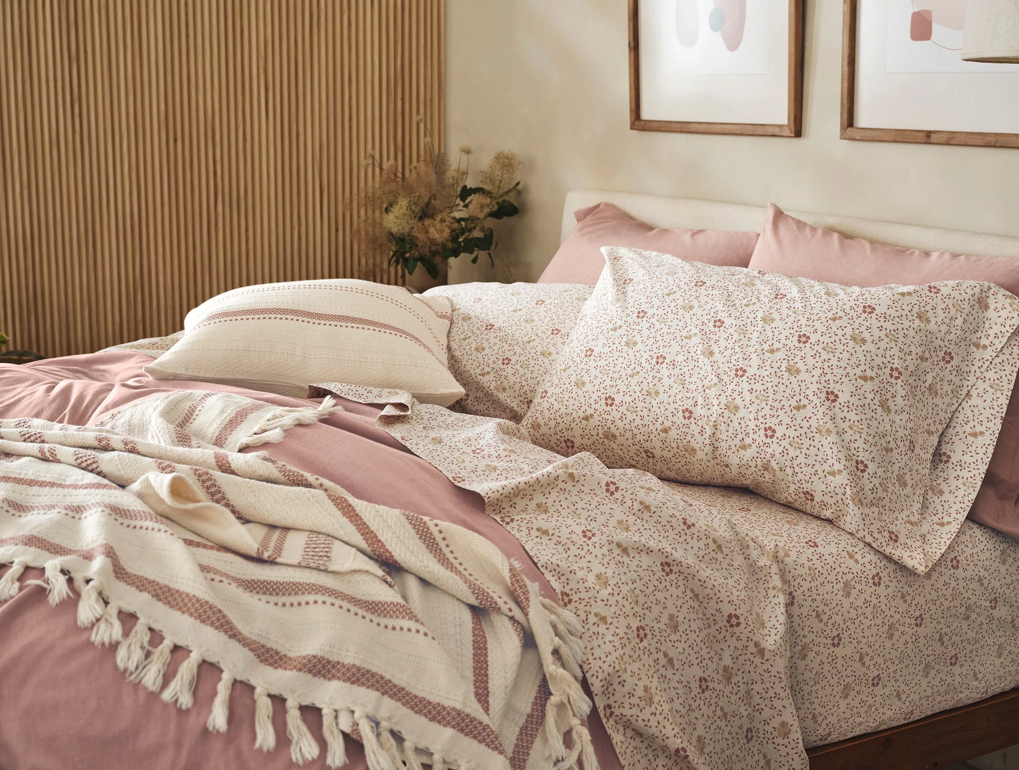 Coyuchi Organic Print Percale Sheet Set - Image 2