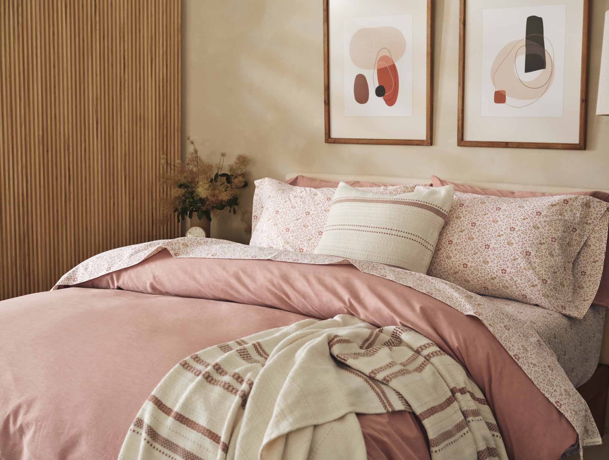 Coyuchi Organic Print Percale Sheet Set - Image 5
