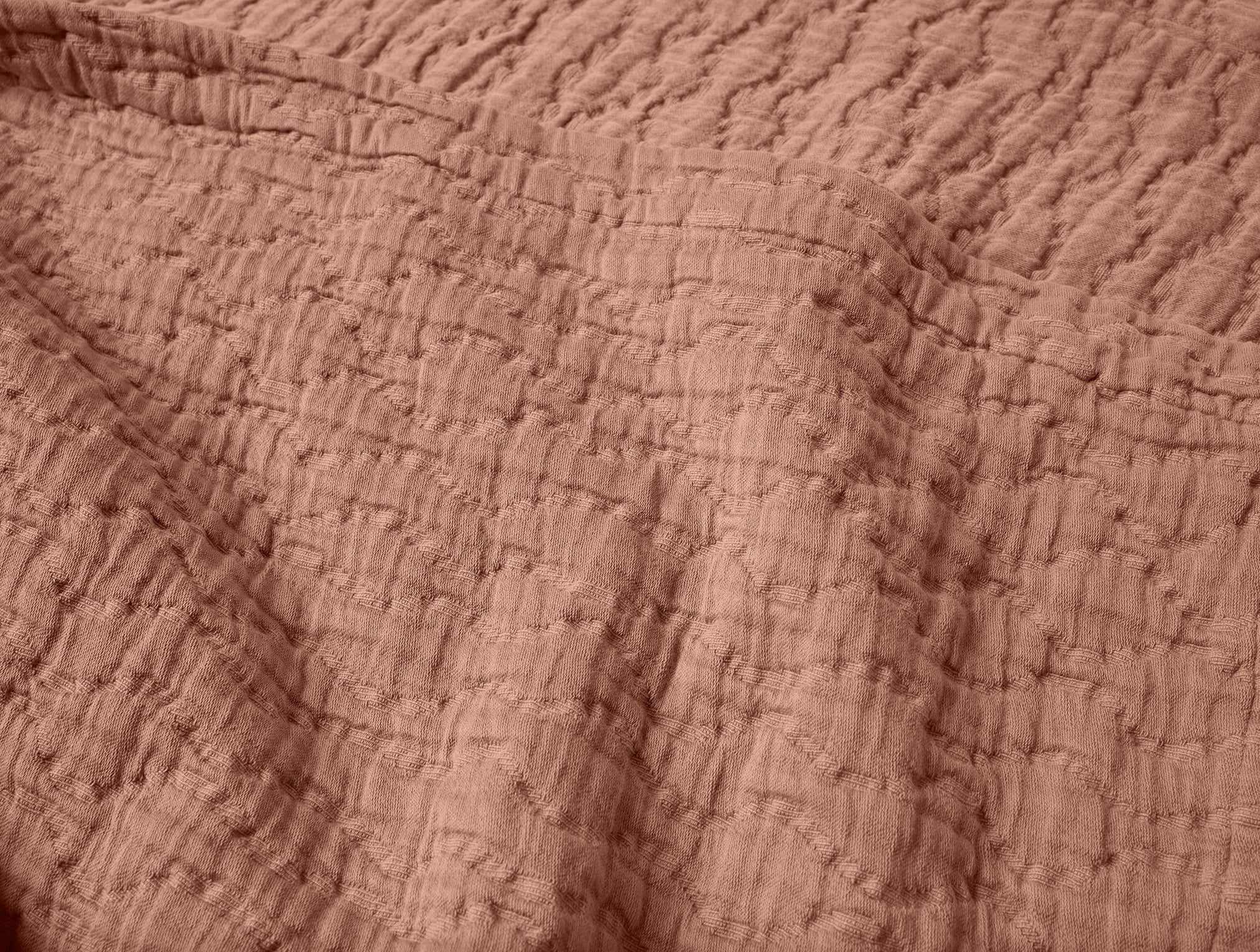 Coyuchi Pescadero Matelasse Organic Blanket - Image 2