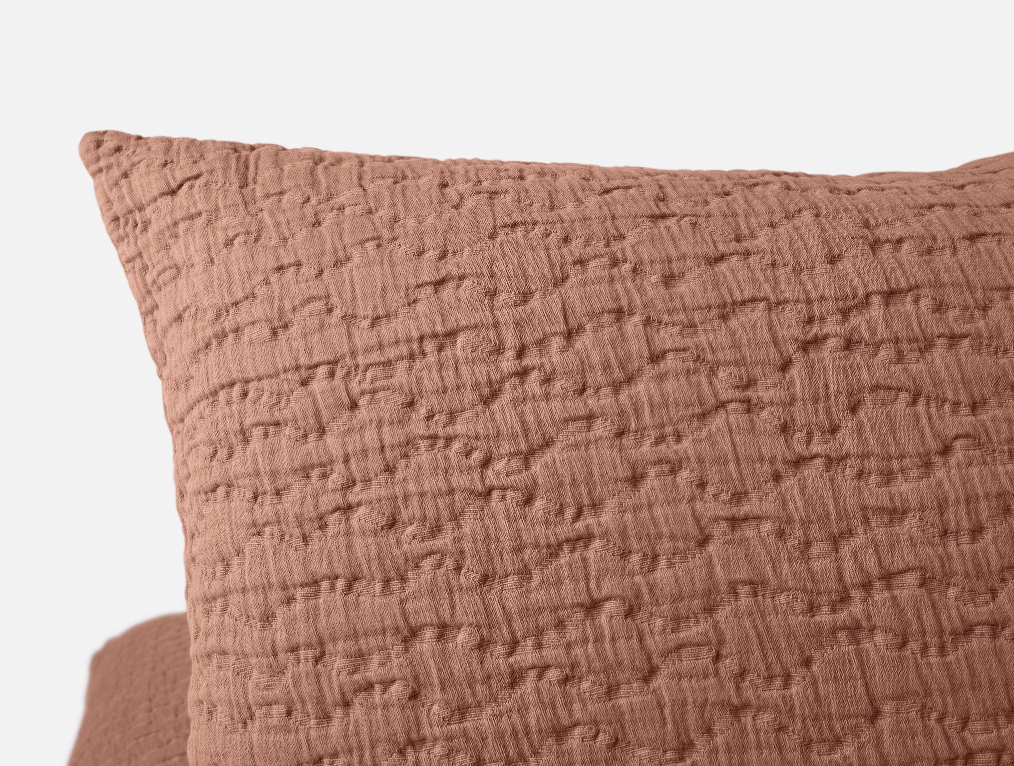 Coyuchi Pescadero Matelasse Organic Sham - Image 3