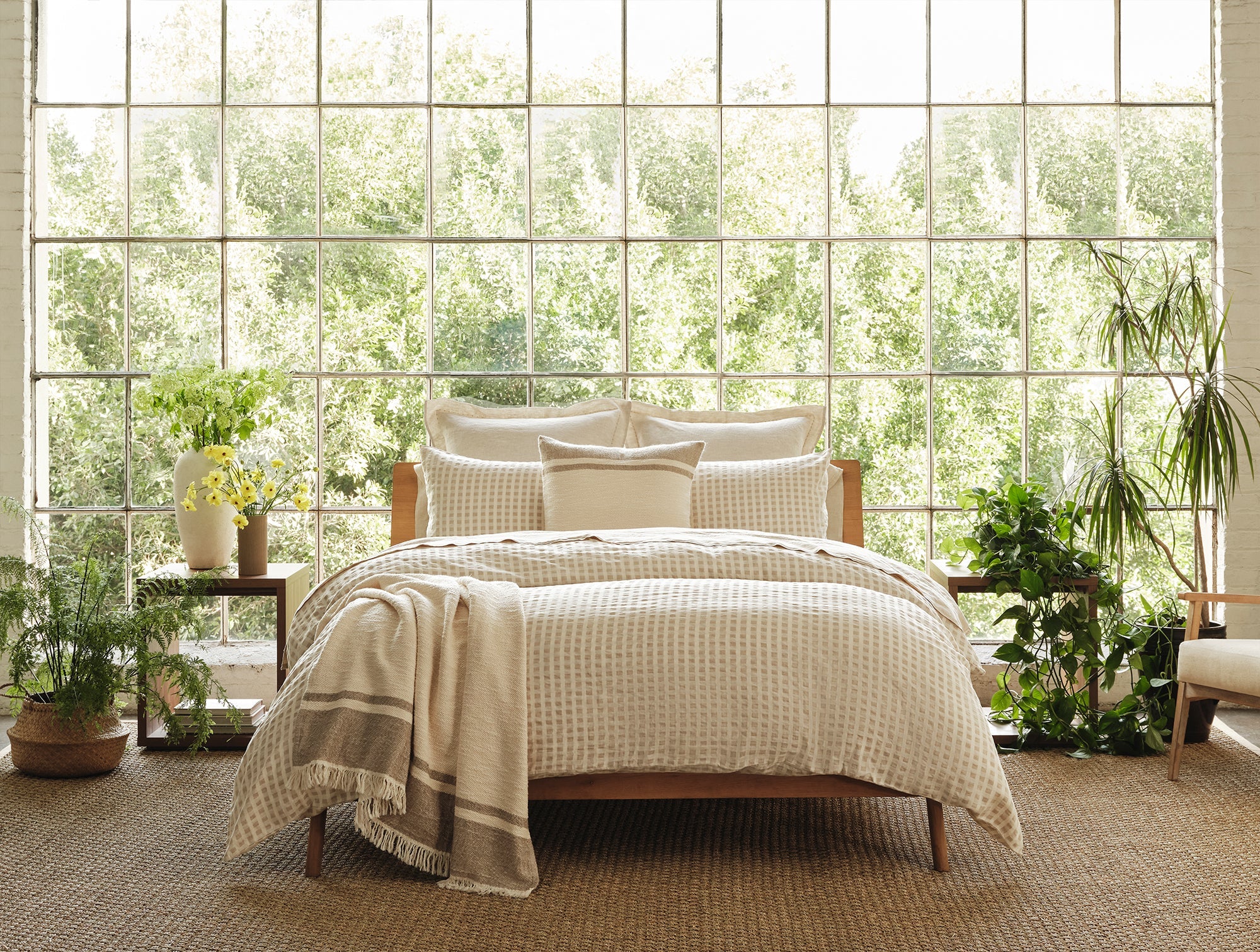 Coyuchi Birch Organic Duvet Cover - Image 2