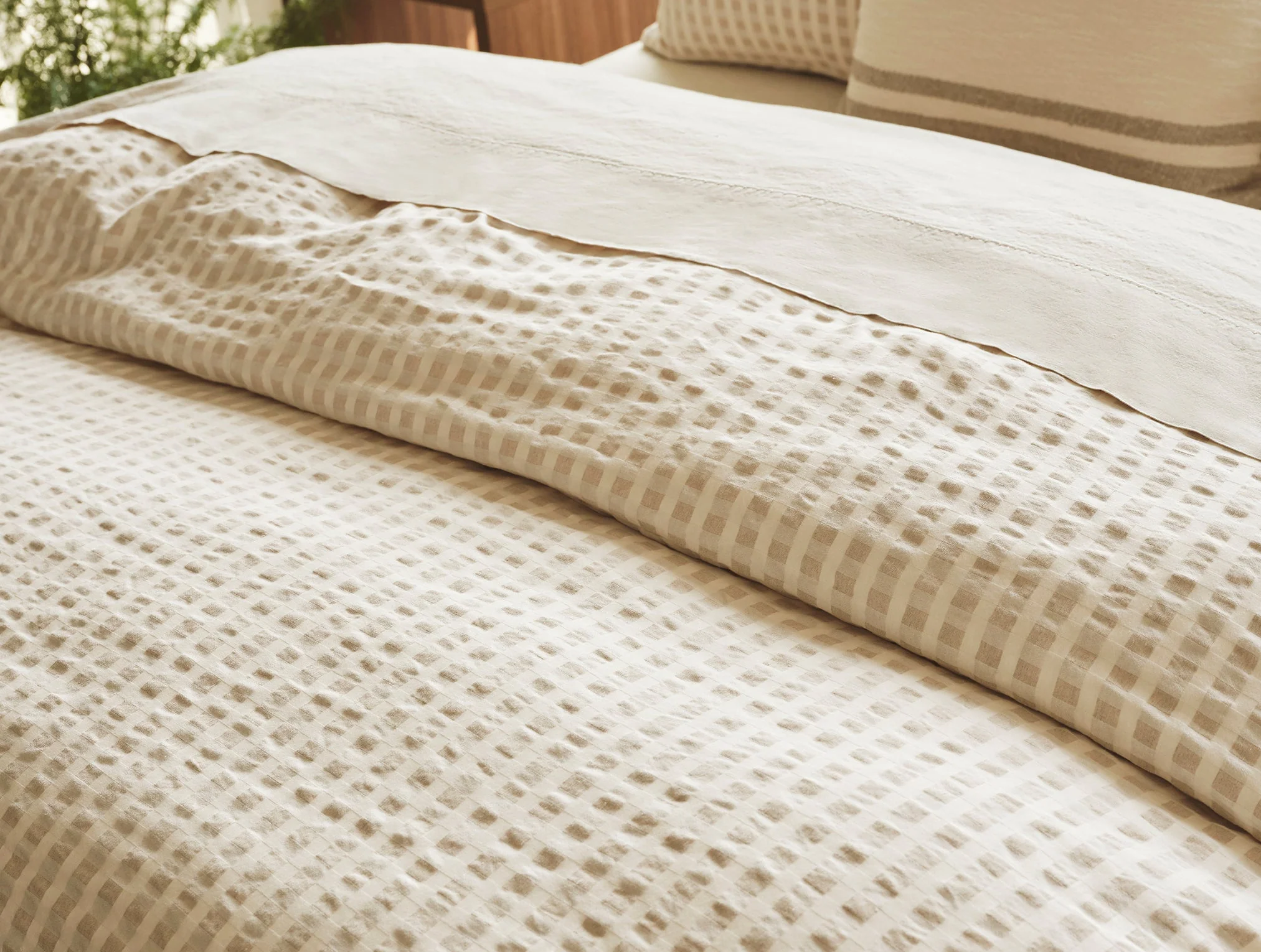 Coyuchi Birch Organic Duvet Cover - Image 4