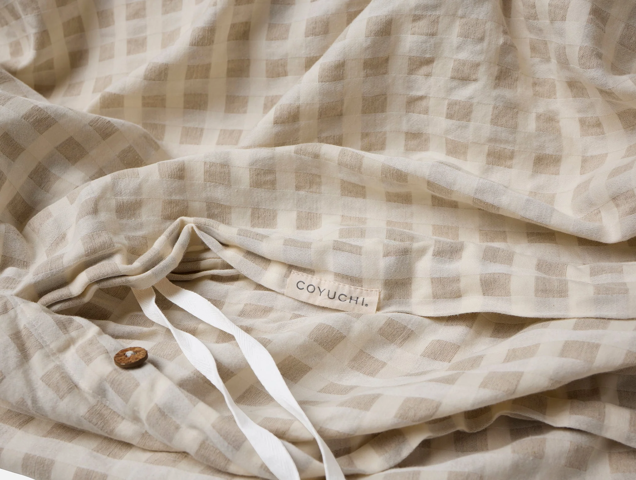 Coyuchi Birch Organic Duvet Cover - Image 5