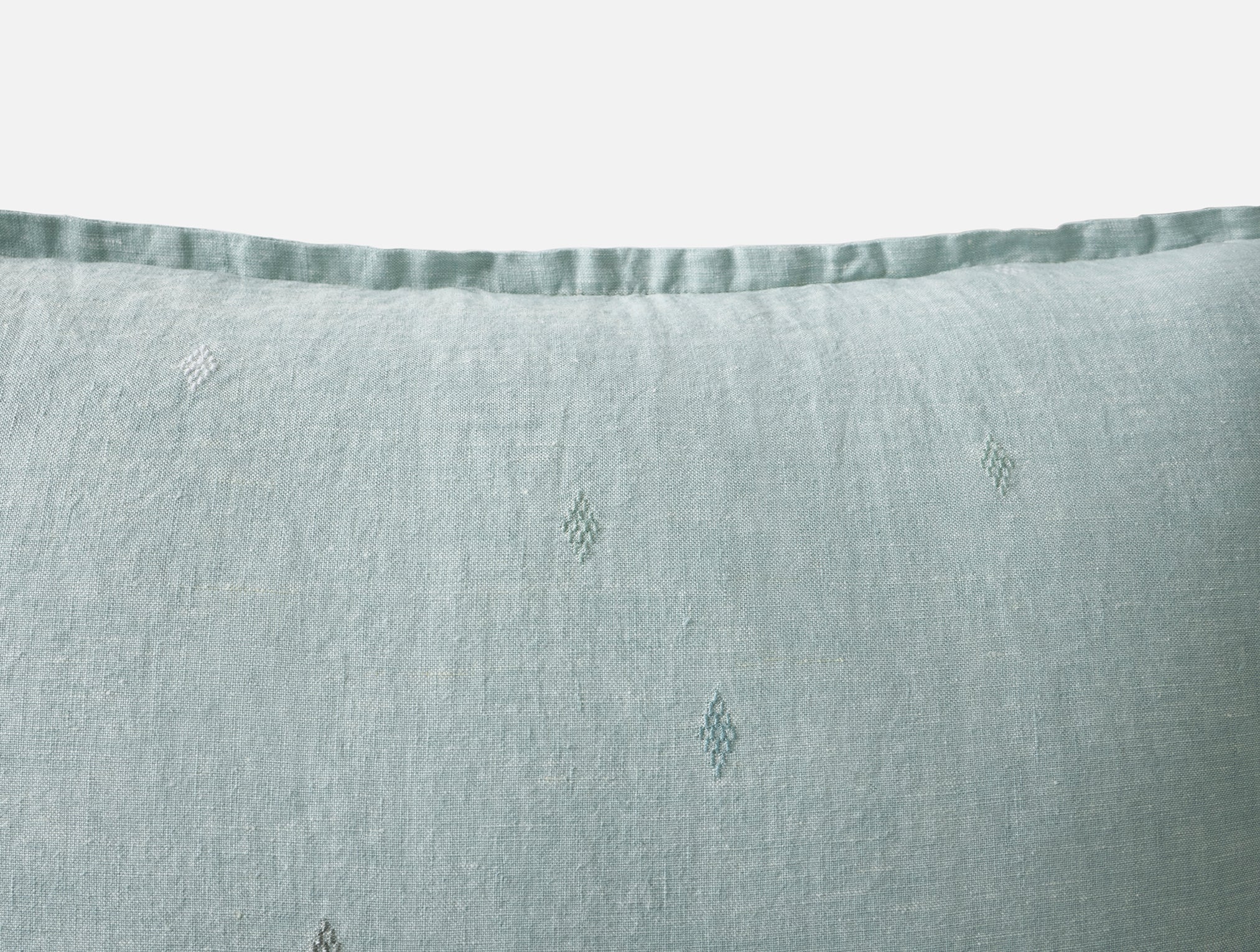 Coyuchi Cambria Embroidered Organic Linen Sham - Image 5