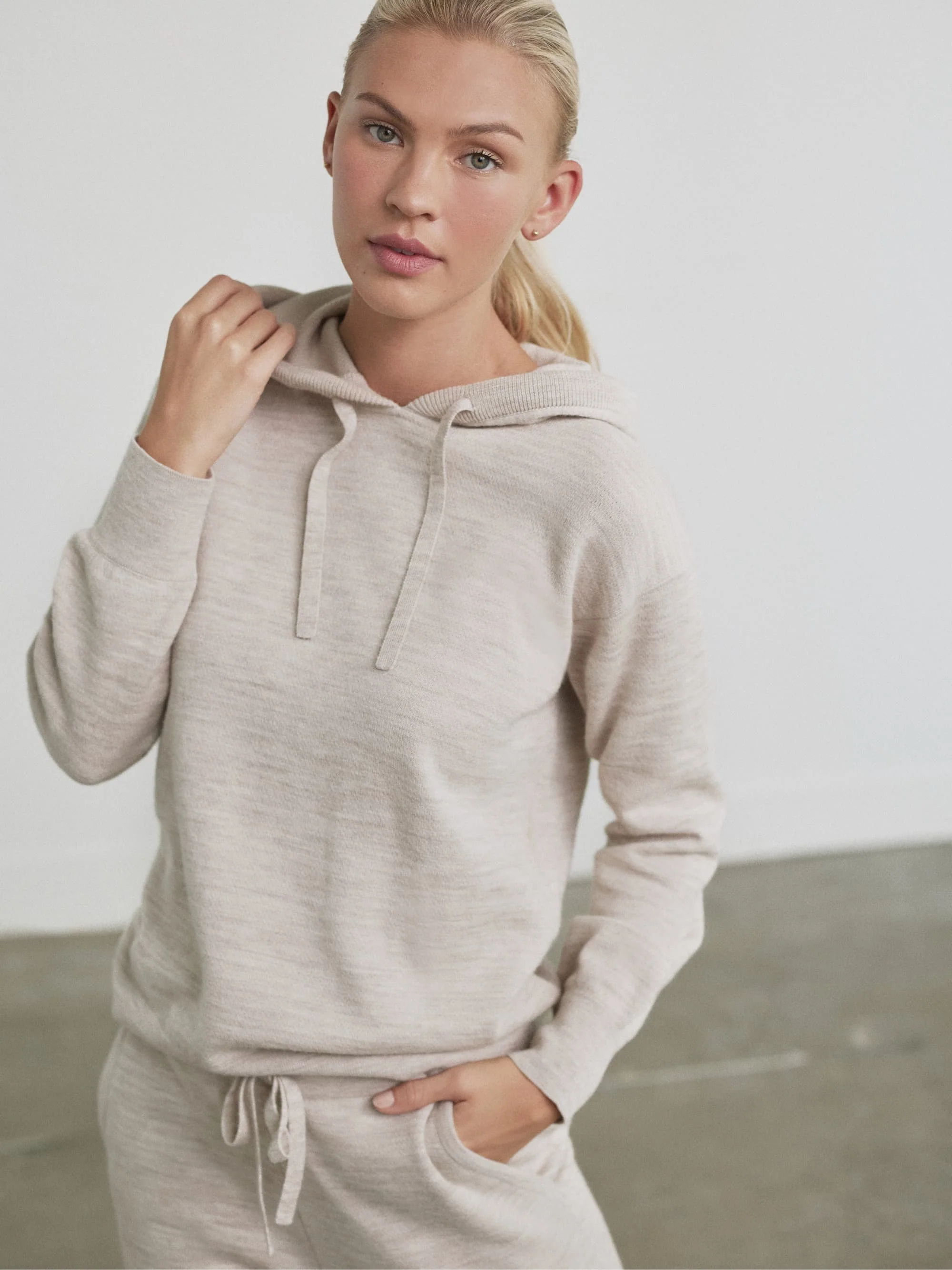 Alpaca Pima Hoodie - Image 3