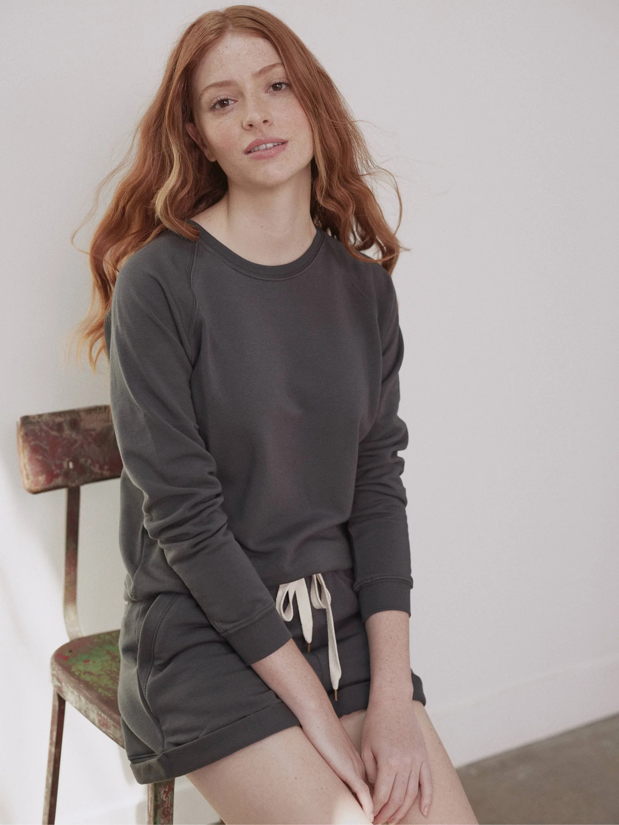 Fleece Crewneck Pullover Sweatshirt - Image 11
