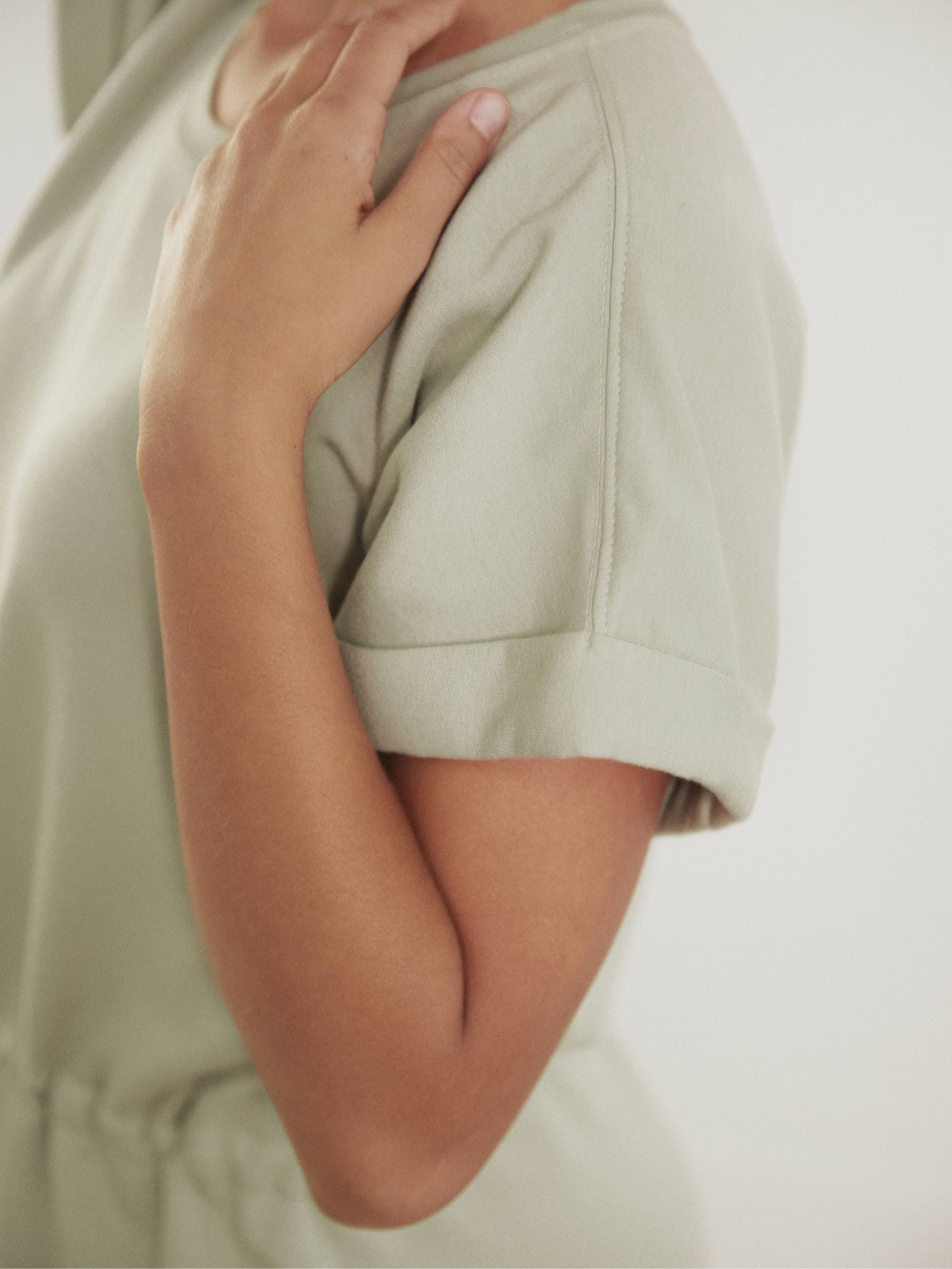 Fleece T-Shirt Dress - Image 16