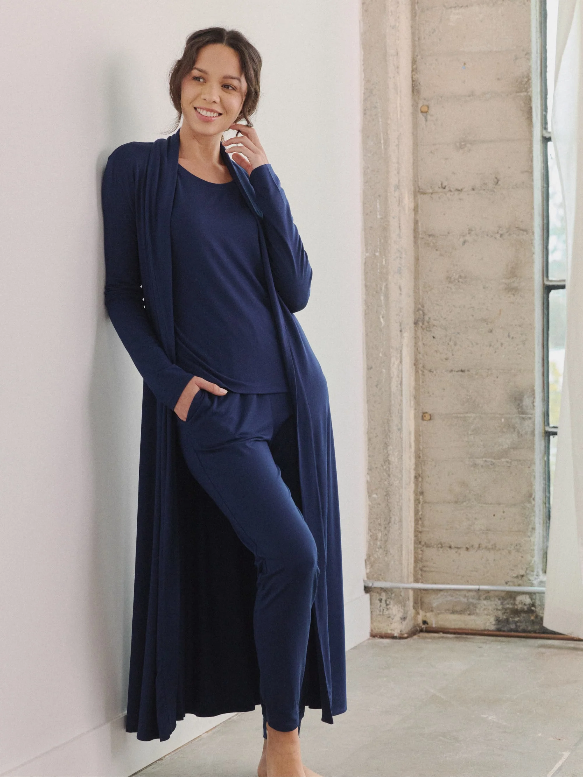 Modal Long Robe - Image 26