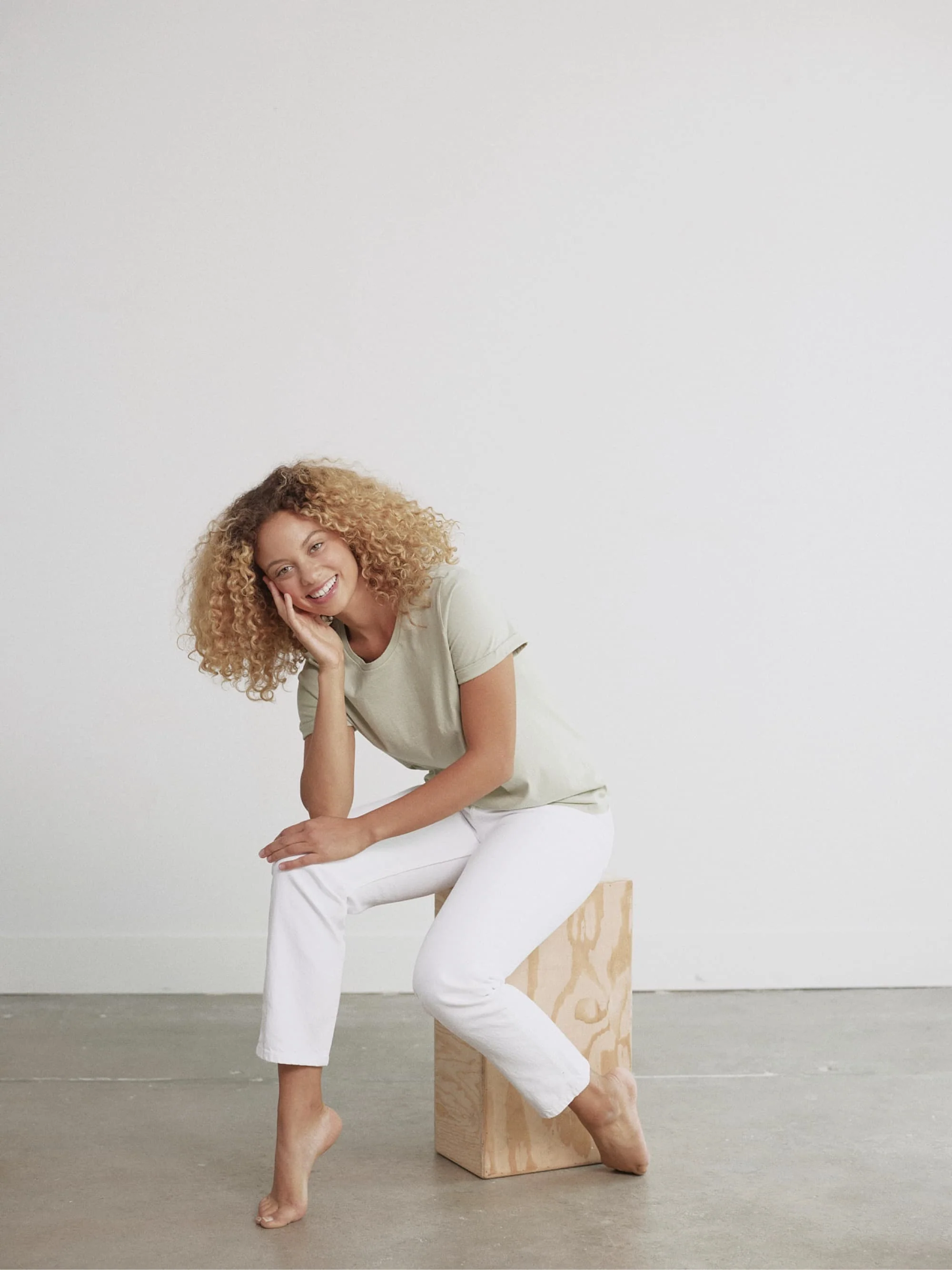 Organic Roll Cuff Tee - Image 24