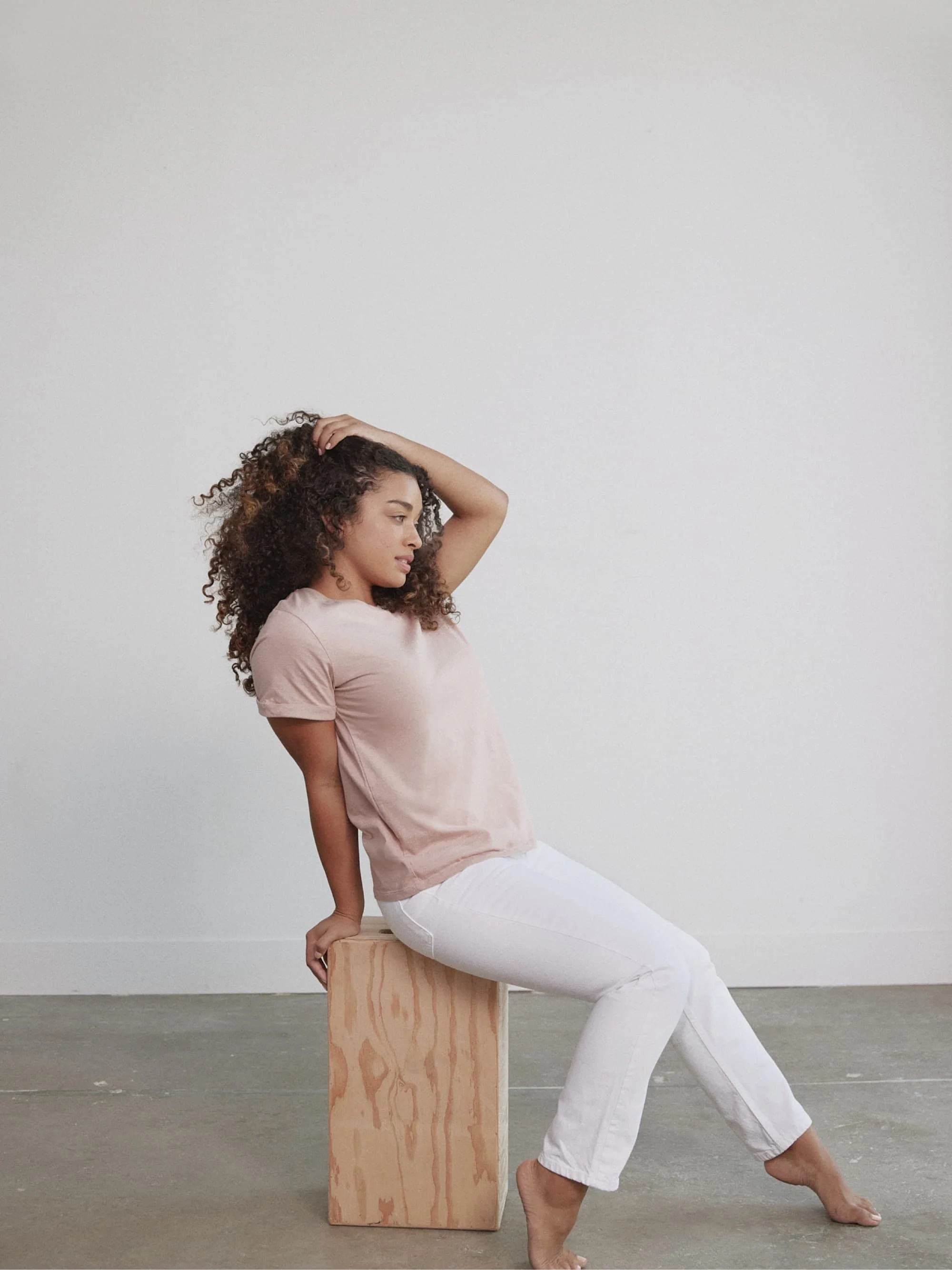 Organic Roll Cuff Tee - Image 28