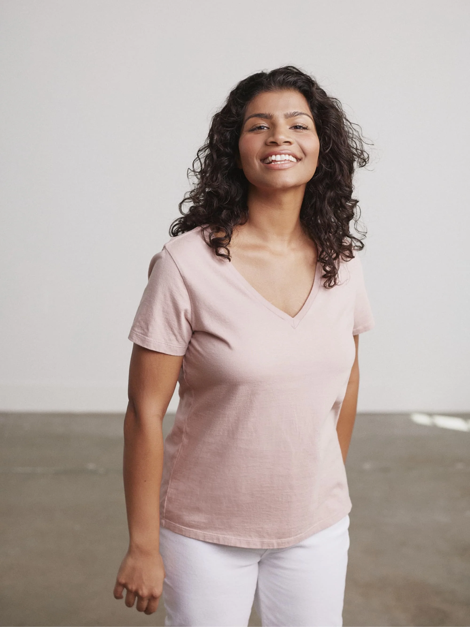Organic V-Neck Tee - Image 14