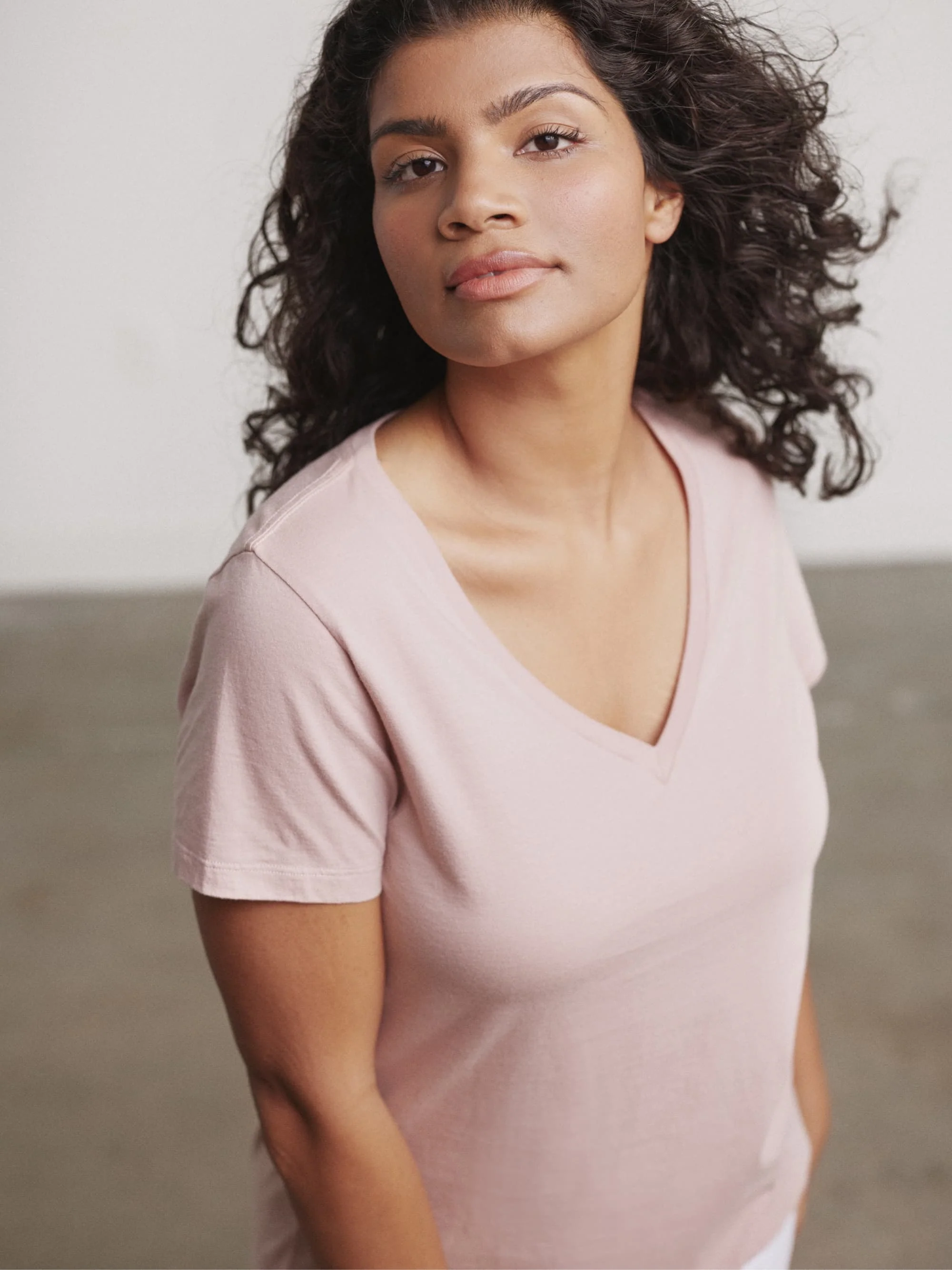Organic V-Neck Tee - Image 16
