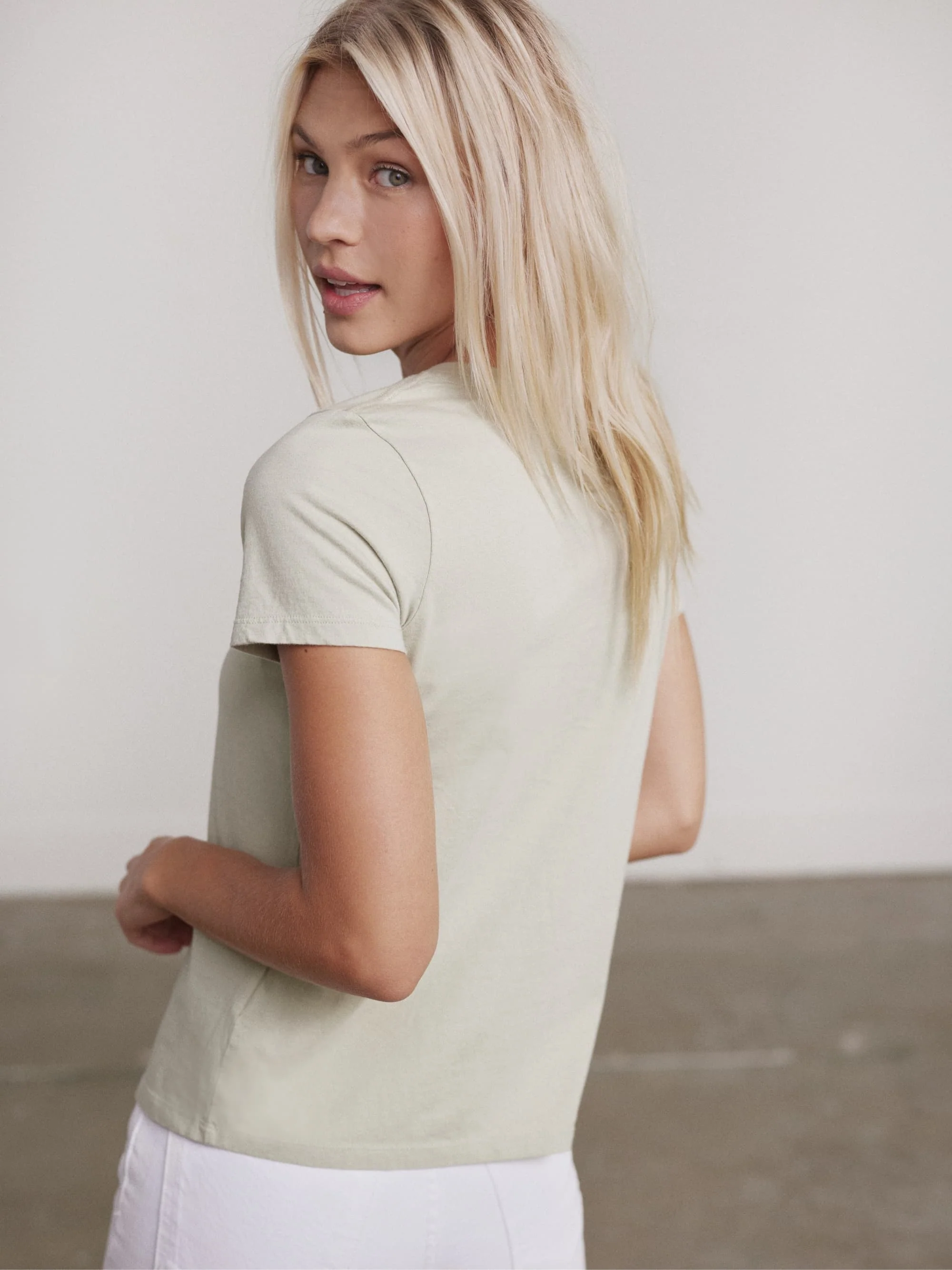 Organic V-Neck Tee - Image 22