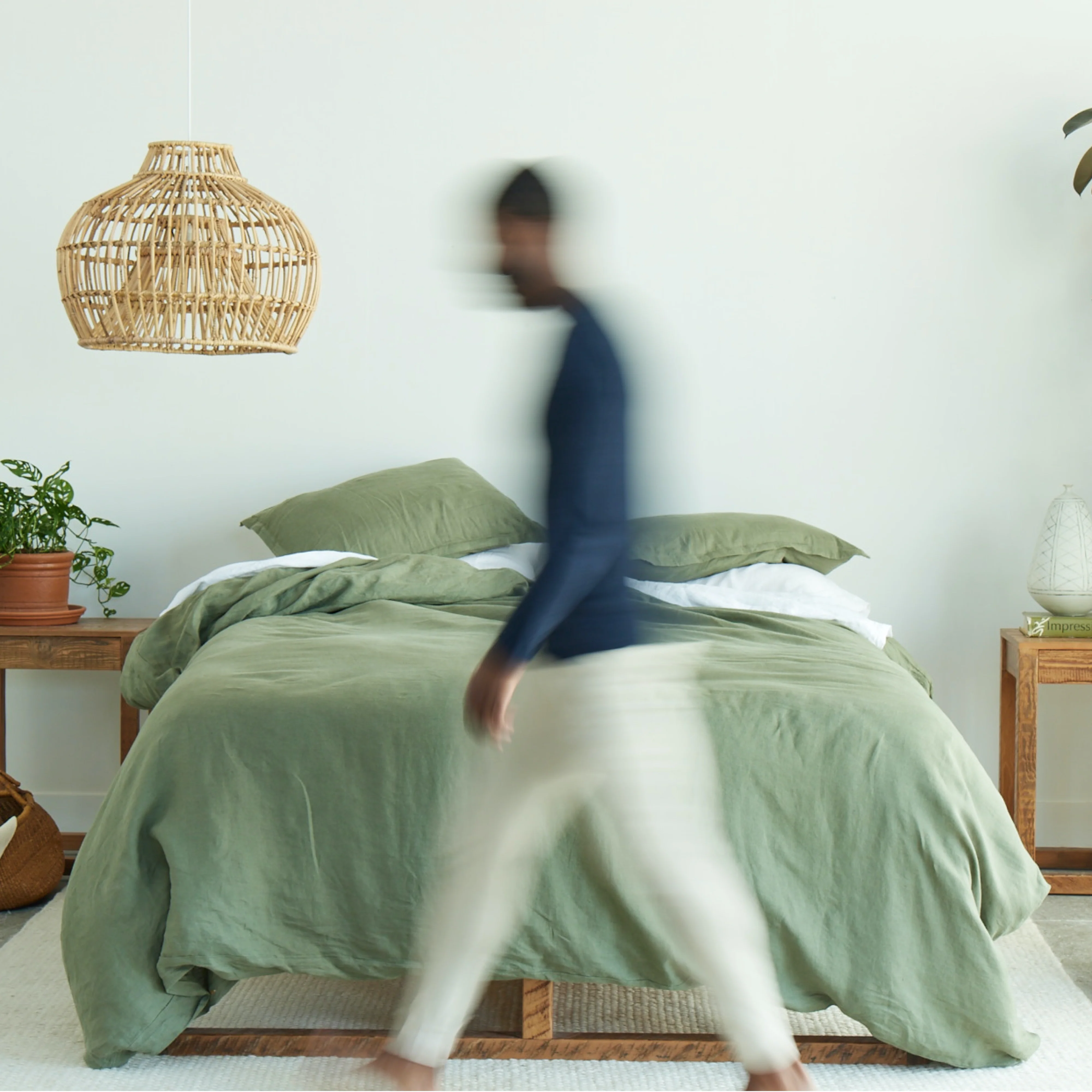 Natural Linen Duvet Cover - Image 7