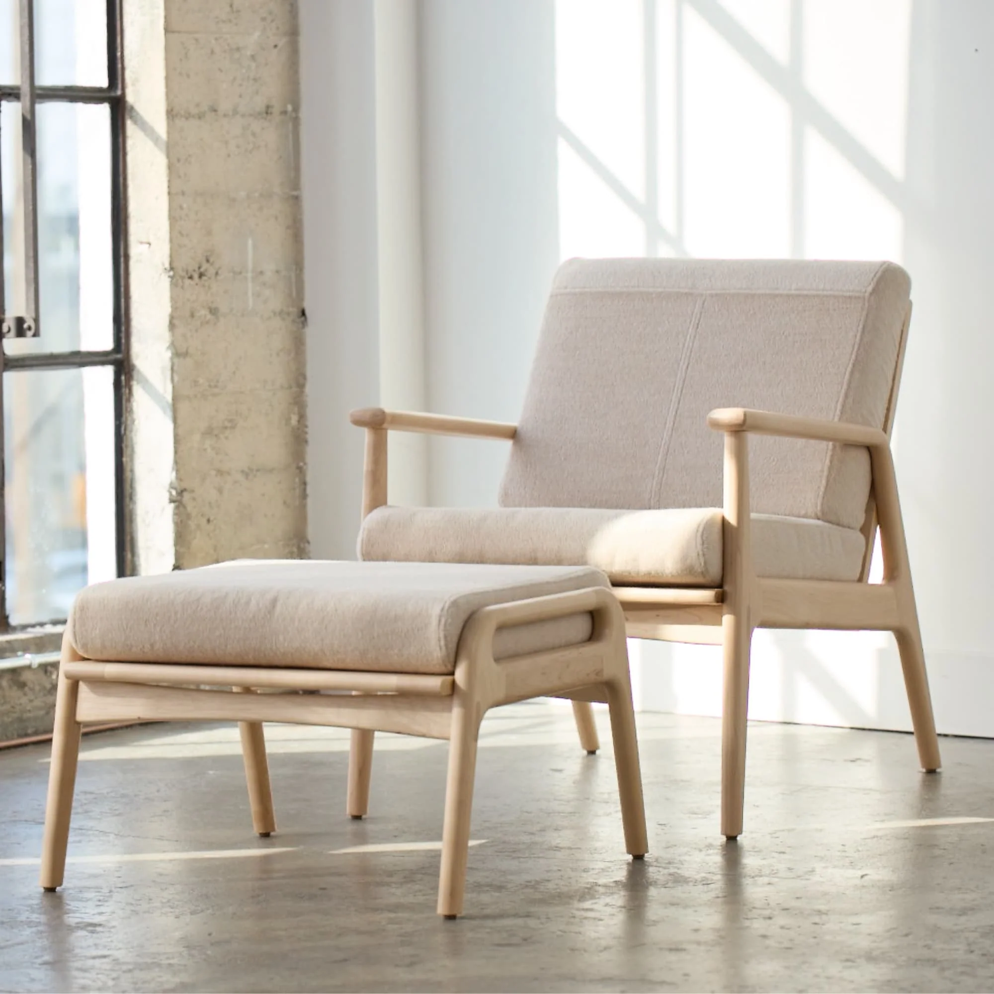 Lounge Chair and Ottoman - Image 10