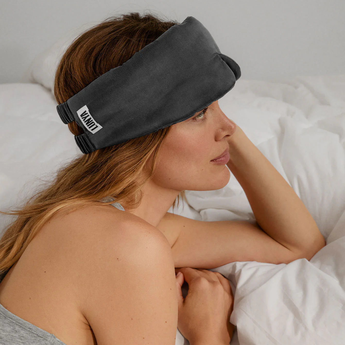 Lunya Weighted Silk Sleep Mask