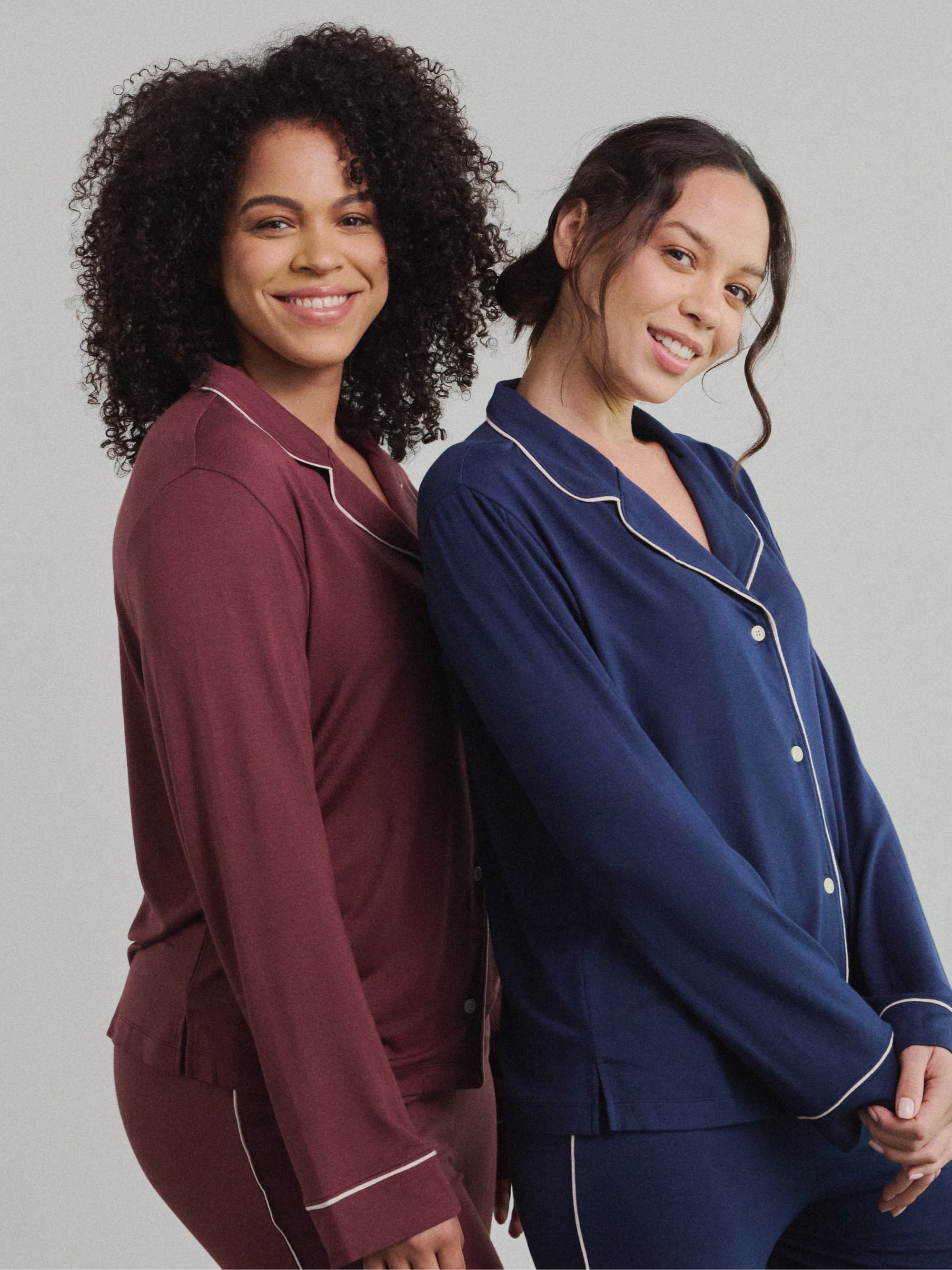 Modal Long Sleeve Pajama Set - Image 18