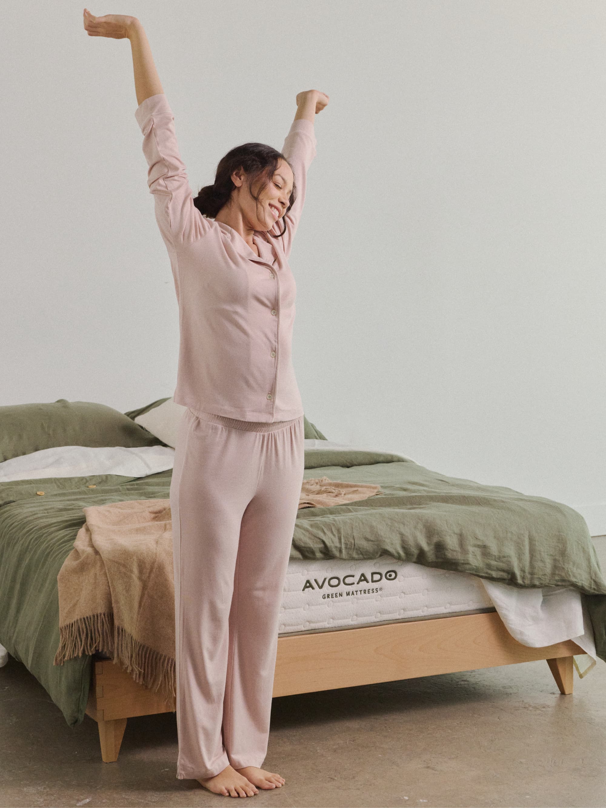 Modal Long Sleeve Pajama Set - Image 24