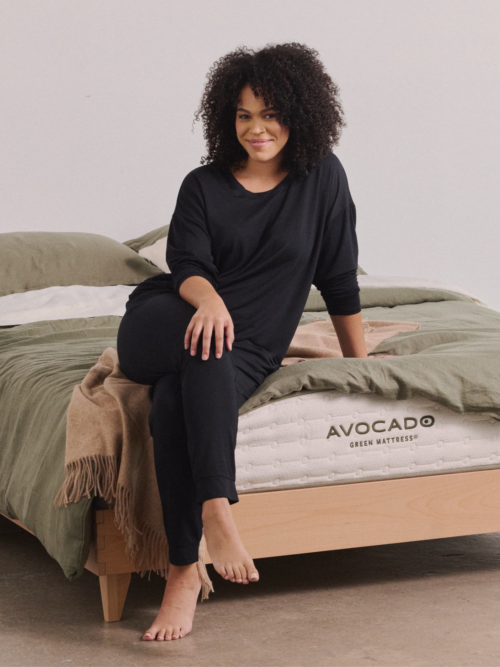 Modal Pajama Long Sleeve Tee - Image 6