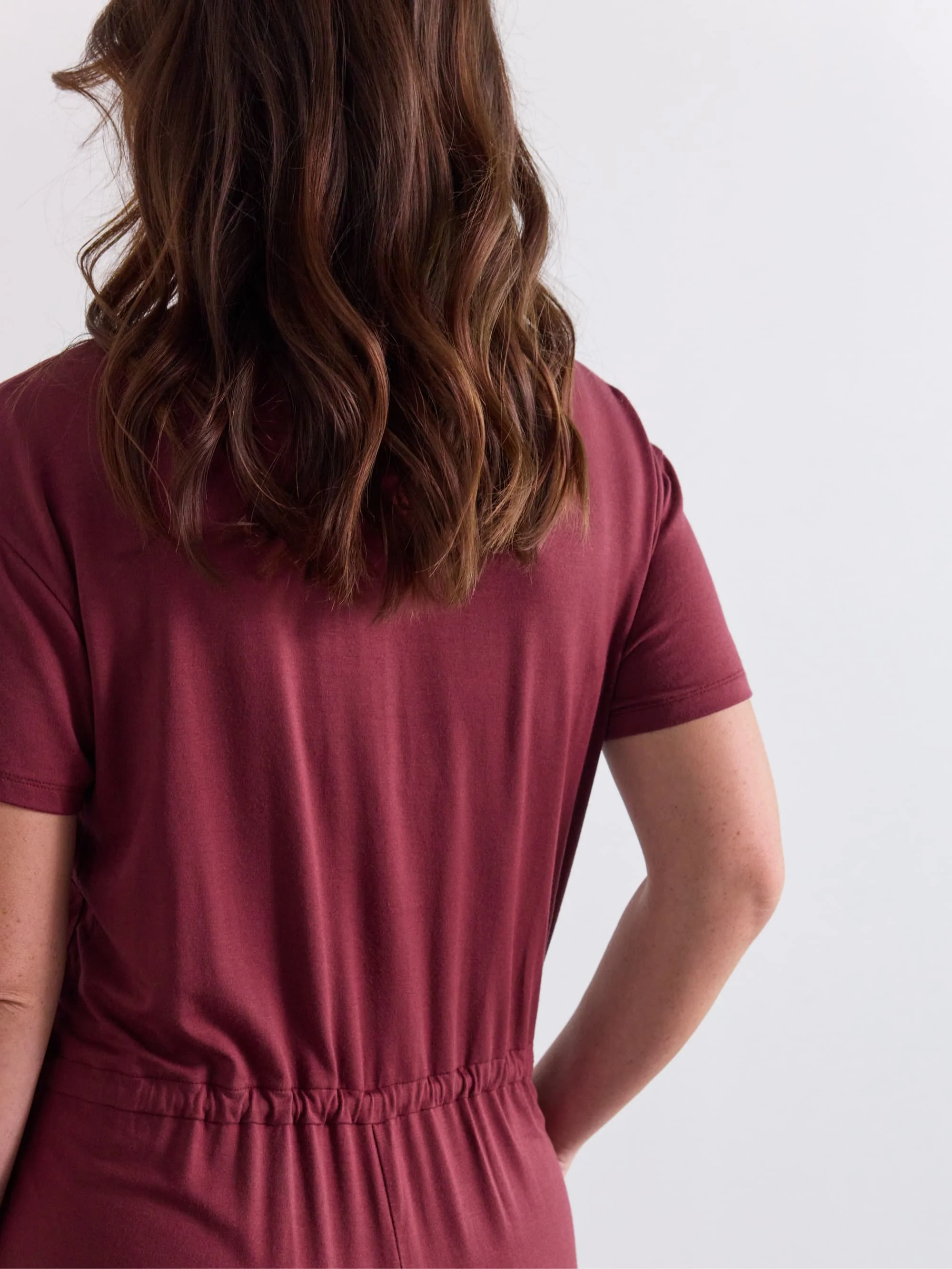 Modal Short Sleeve Jumpsuit - Image 16