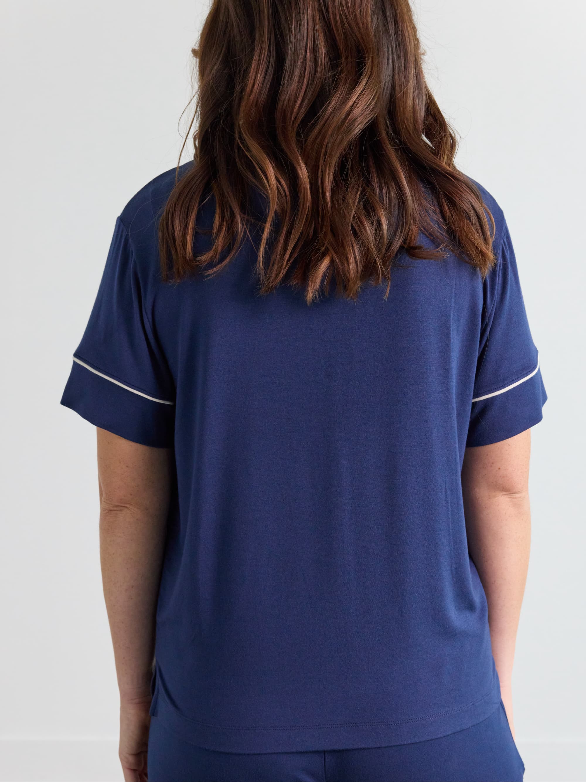 Modal Short Sleeve Pajama Set - Image 10