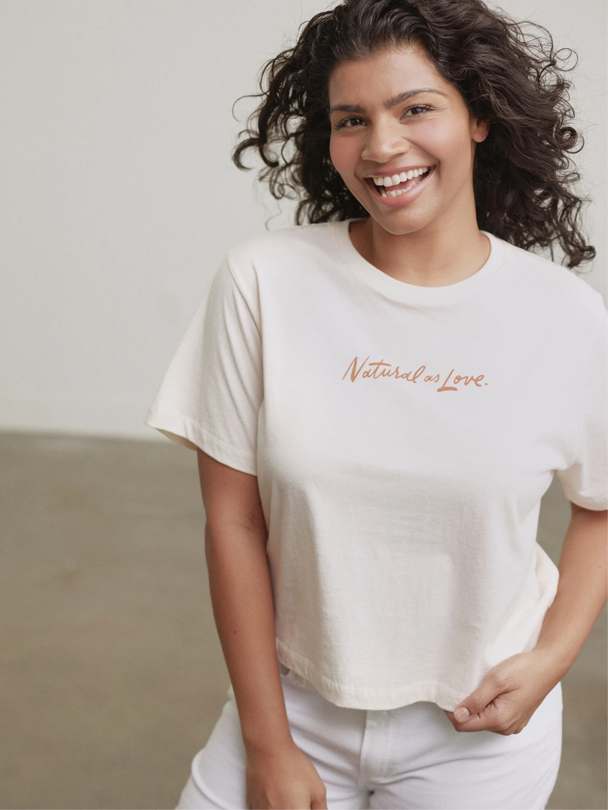 Natural As Love Organic Cause Tee - Image 4