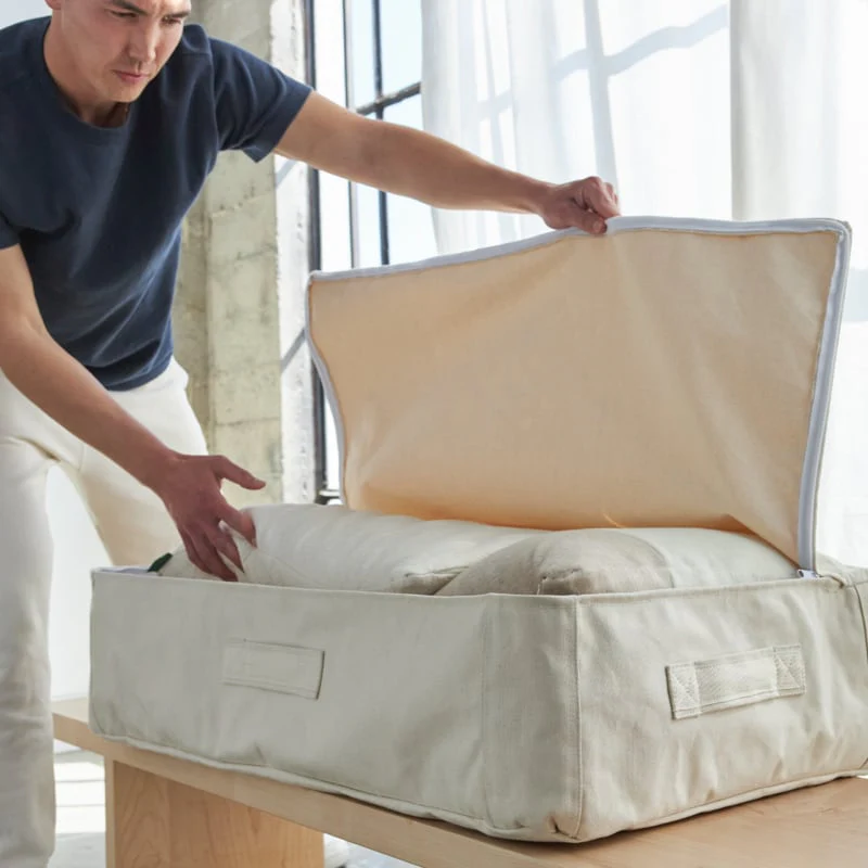 Natural Canvas Storage Bag - Image 9