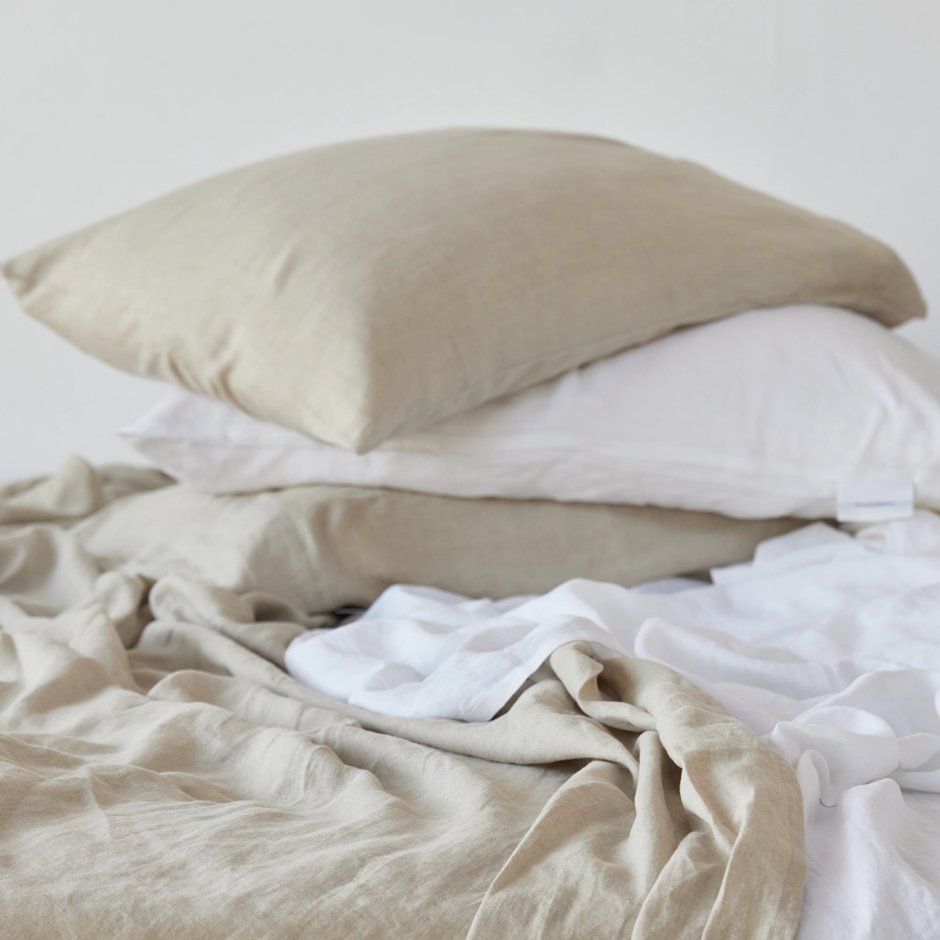 Natural Linen Sheets - Image 5