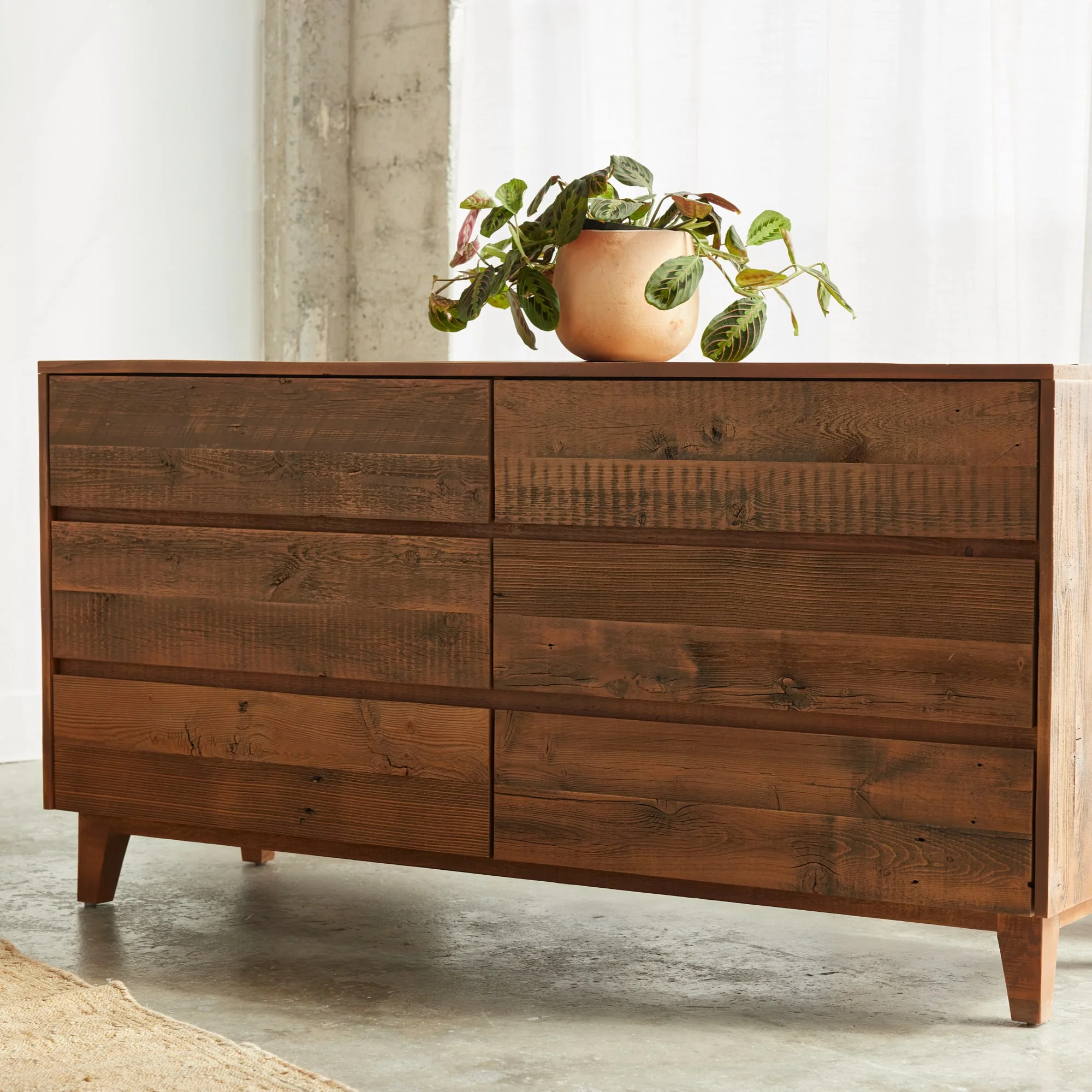 Natural Wood Dresser - Image 4