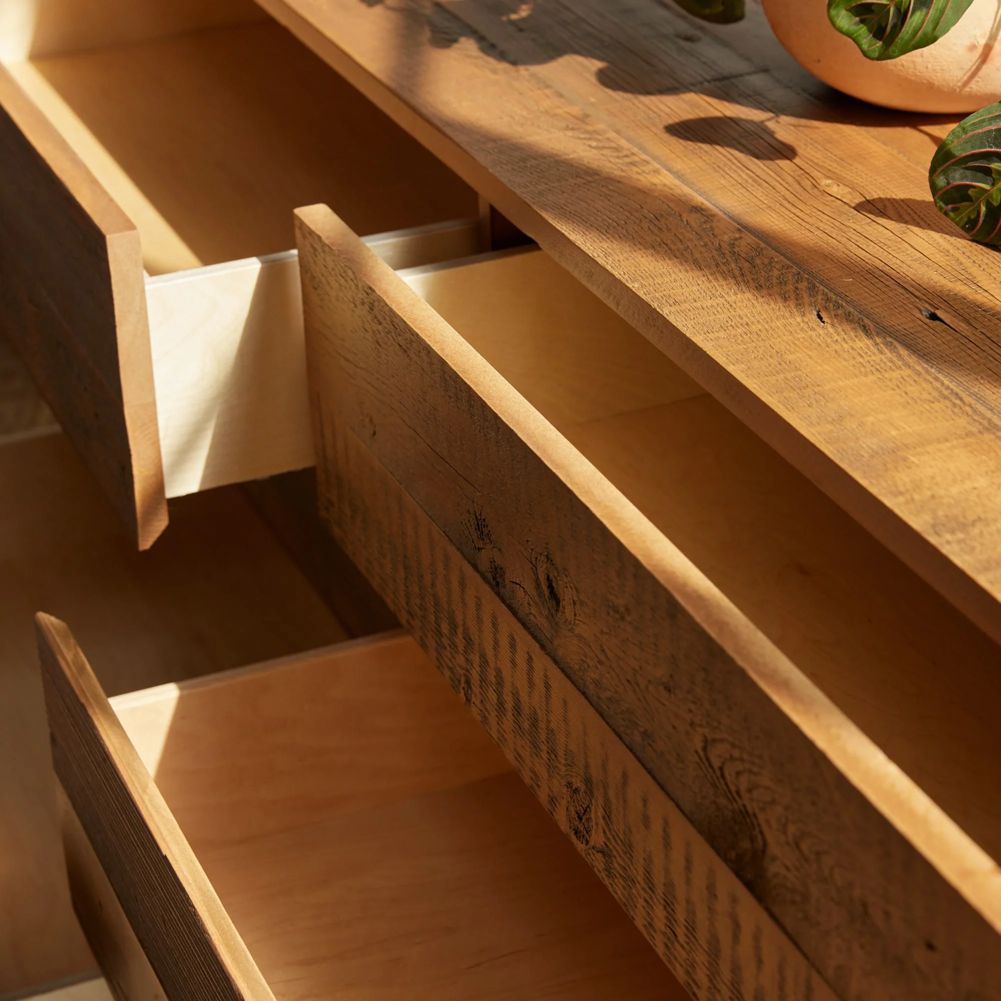 Natural Wood Dresser - Image 6
