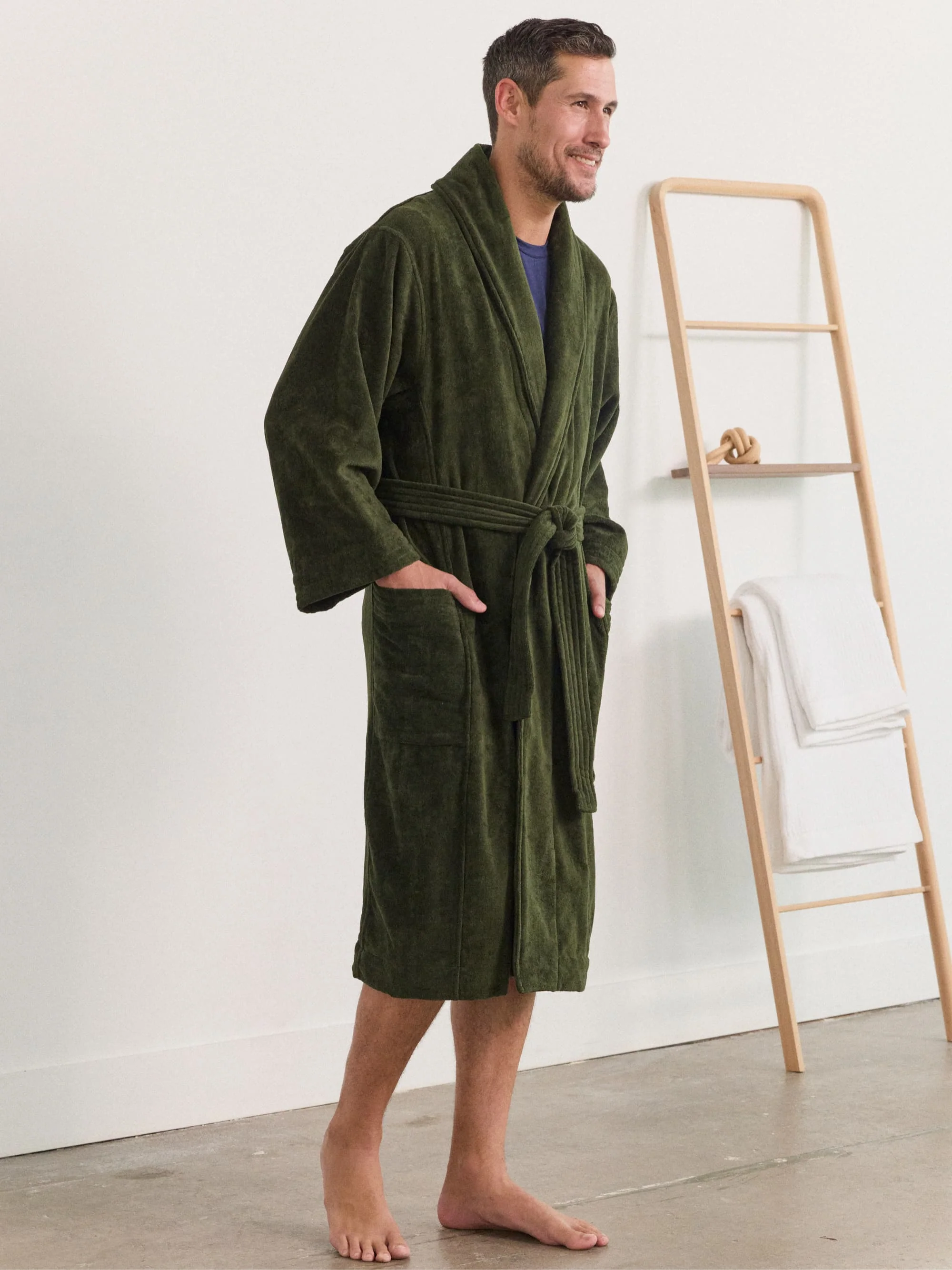Organic French Terry Robe - Image 22
