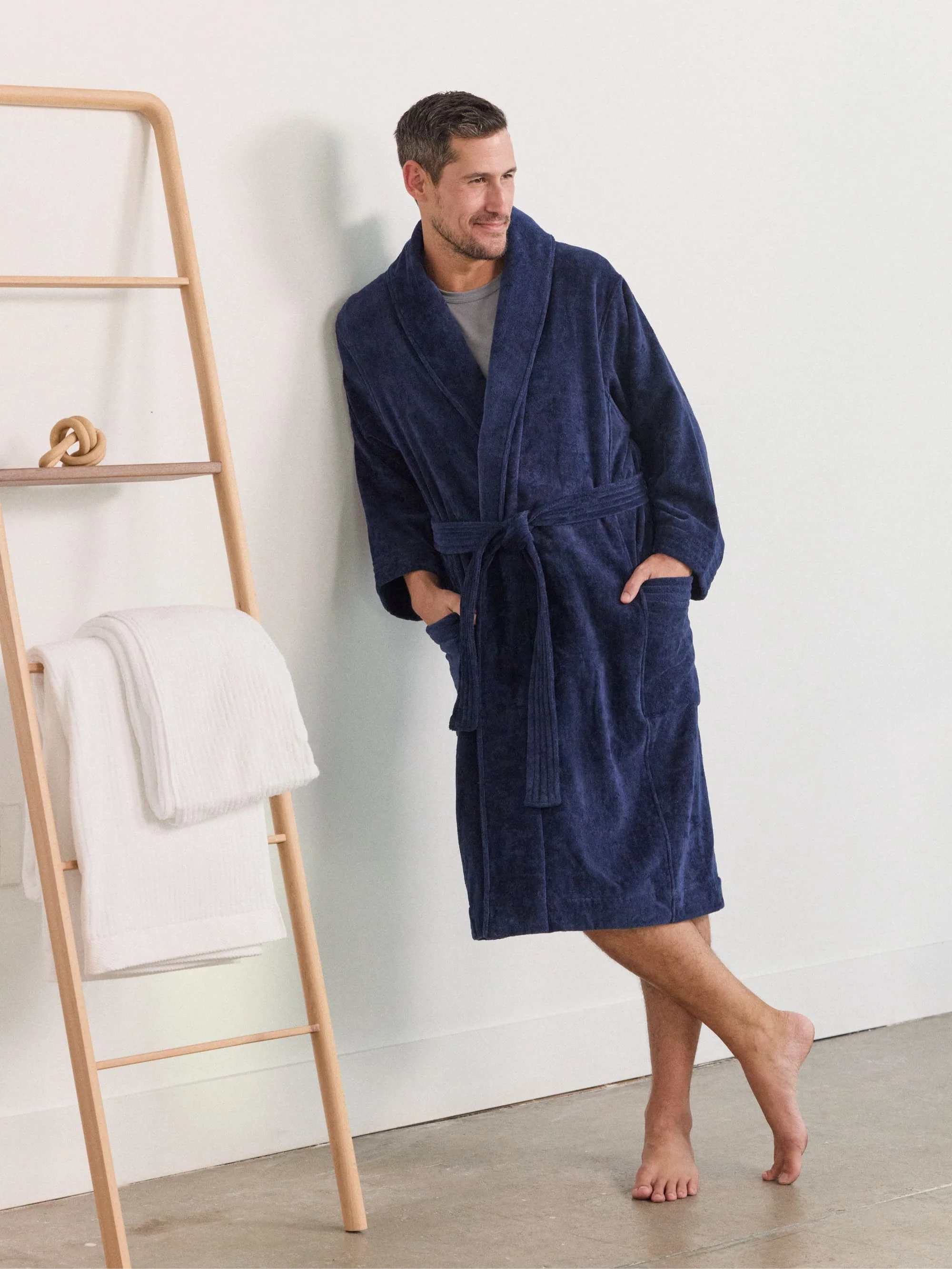 Organic French Terry Robe - Image 7