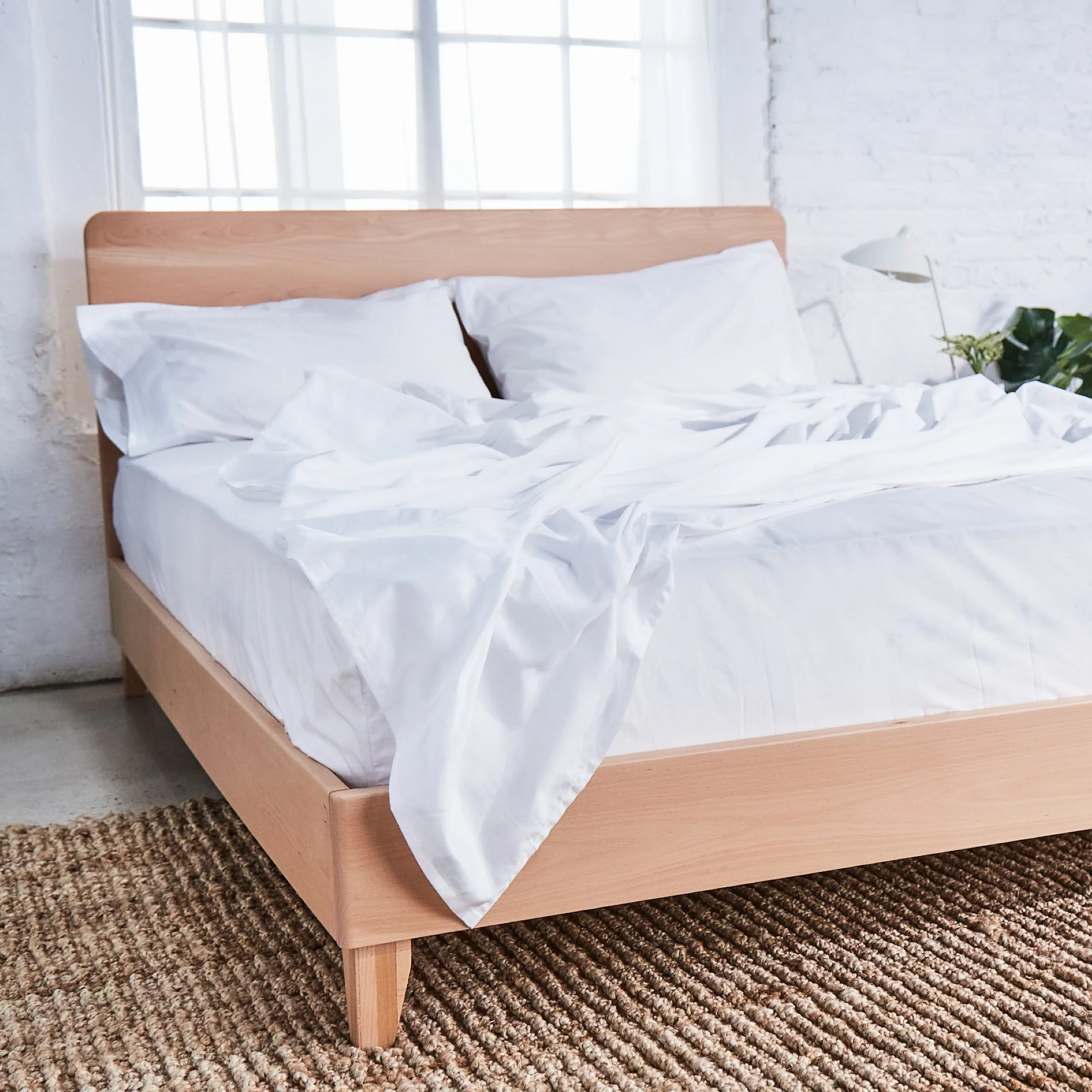 Percale Organic Cotton Pillowcases 270TC - Image 3