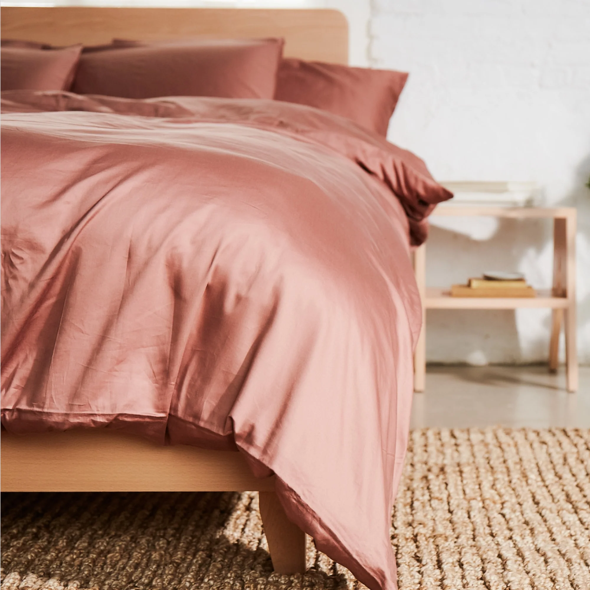 Sateen Organic Cotton Duvet Cover 300TC - Image 4