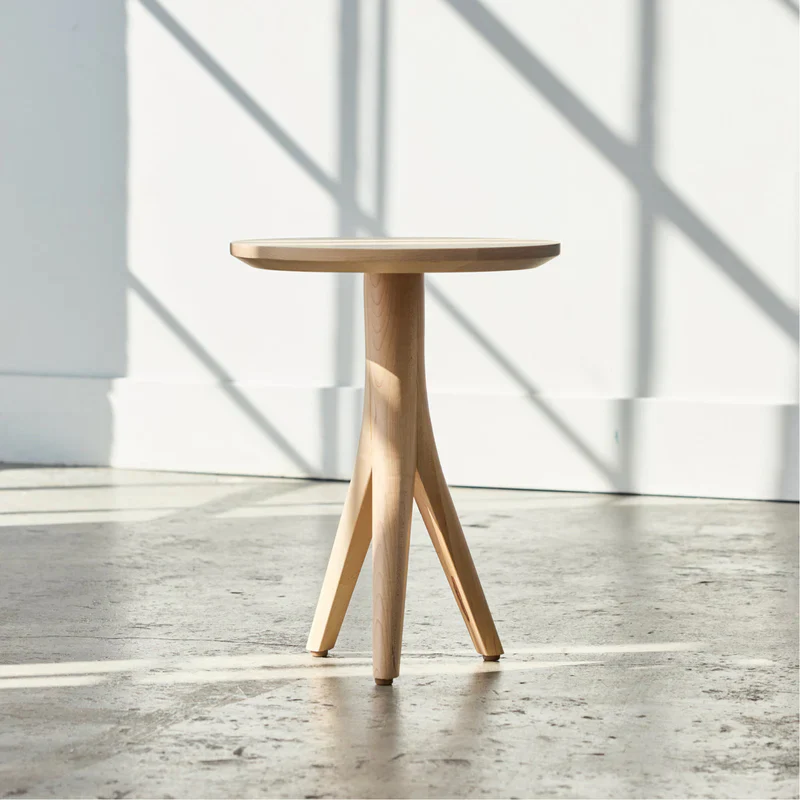 Wood Side Table - Image 4