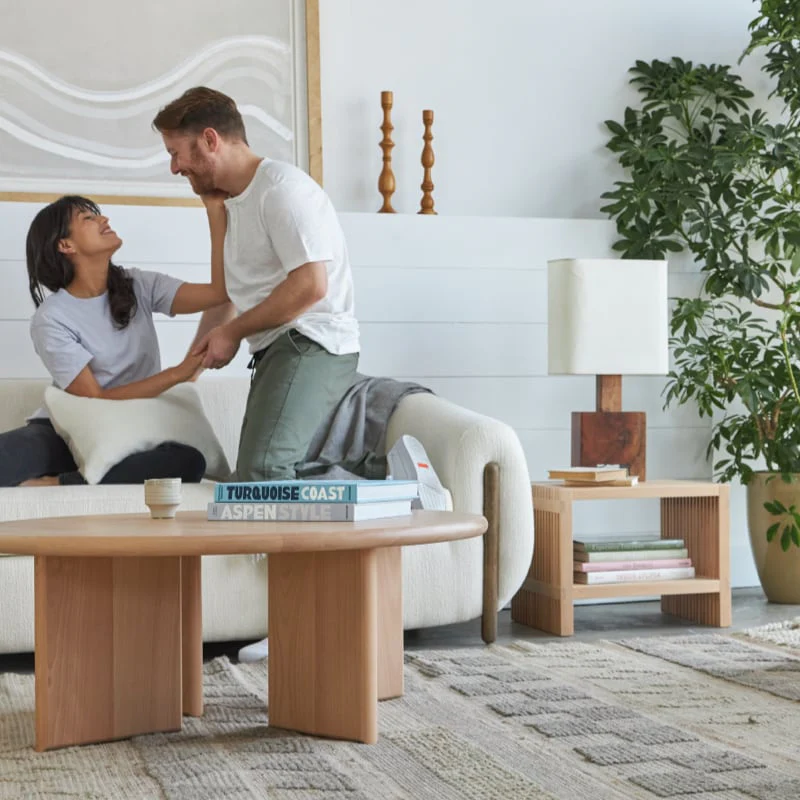 Zero Waste Slatted Side Table - Image 5